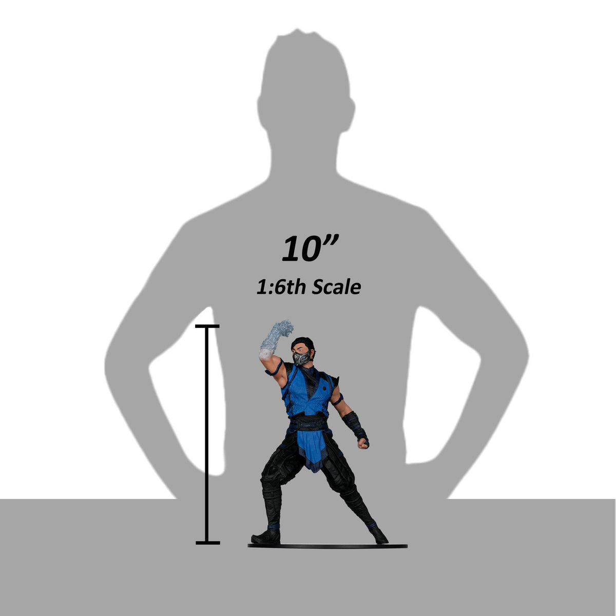 Mortal Kombat 1 Actionfigur 1/6 Sub-Zero 25 cm