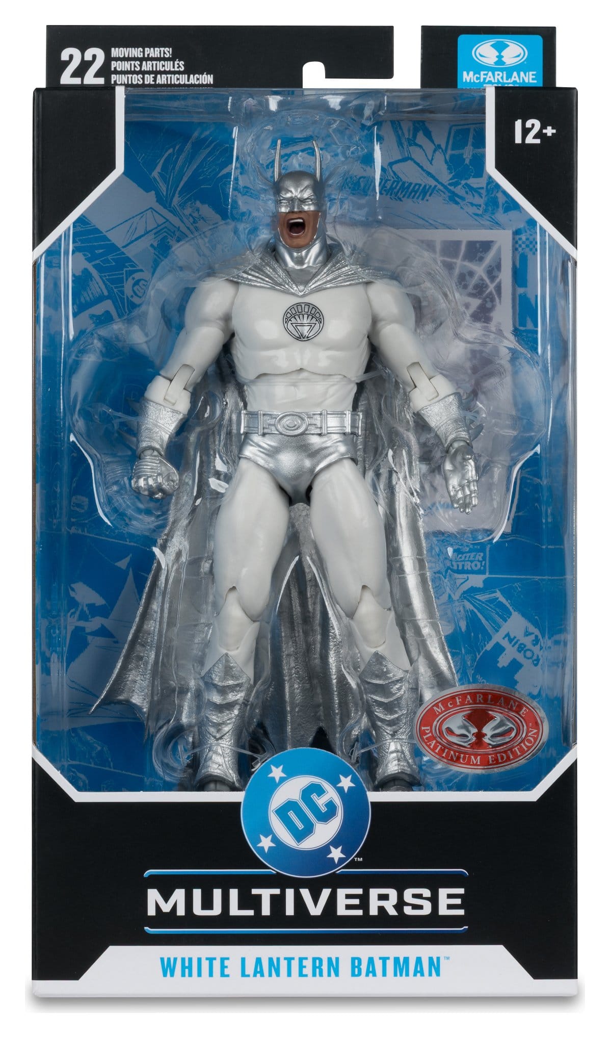 DC Multiverse Actionfigur White Lantern Batman (Brightest Day) (Red Platinum Edition) 18 cm DAP
