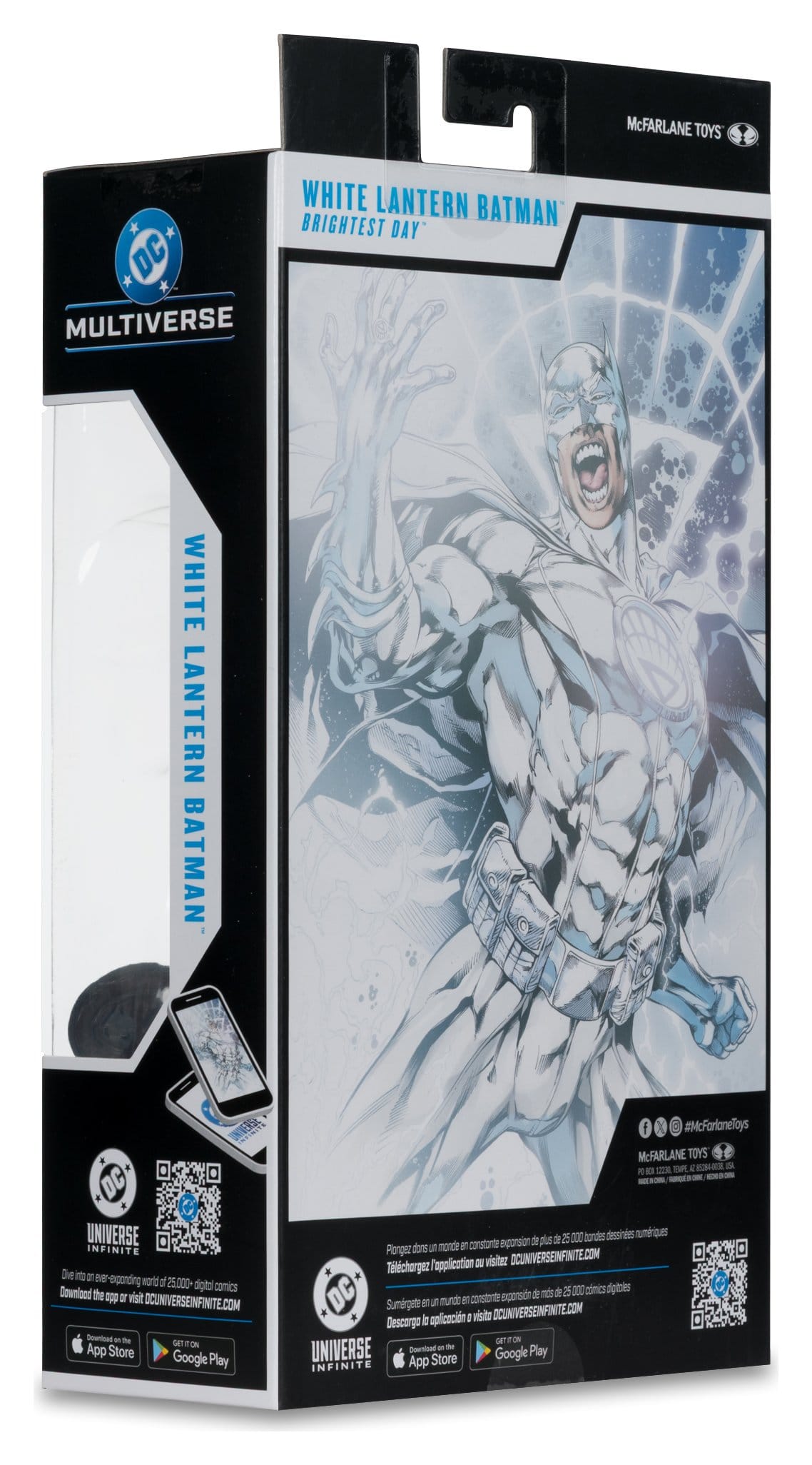 DC Multiverse Actionfigur White Lantern Batman (Brightest Day) (Red Platinum Edition) 18 cm DAP