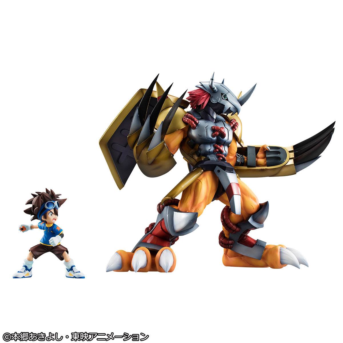 Digimon Adventure G.E.M. Serie PVC Statue Wargreymon & Tai 25 cm (2023)