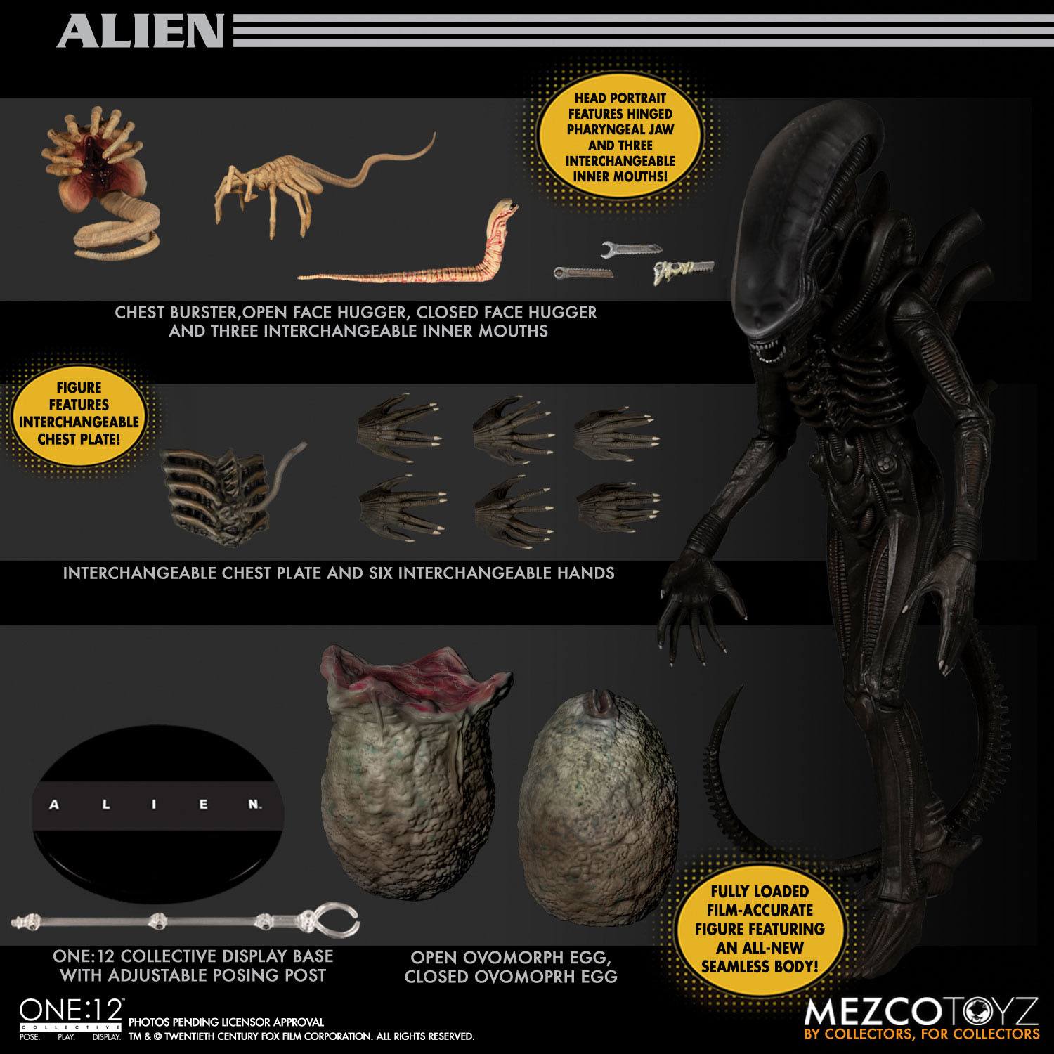 Alien Actionfigur 1/12 Alien 18 cm