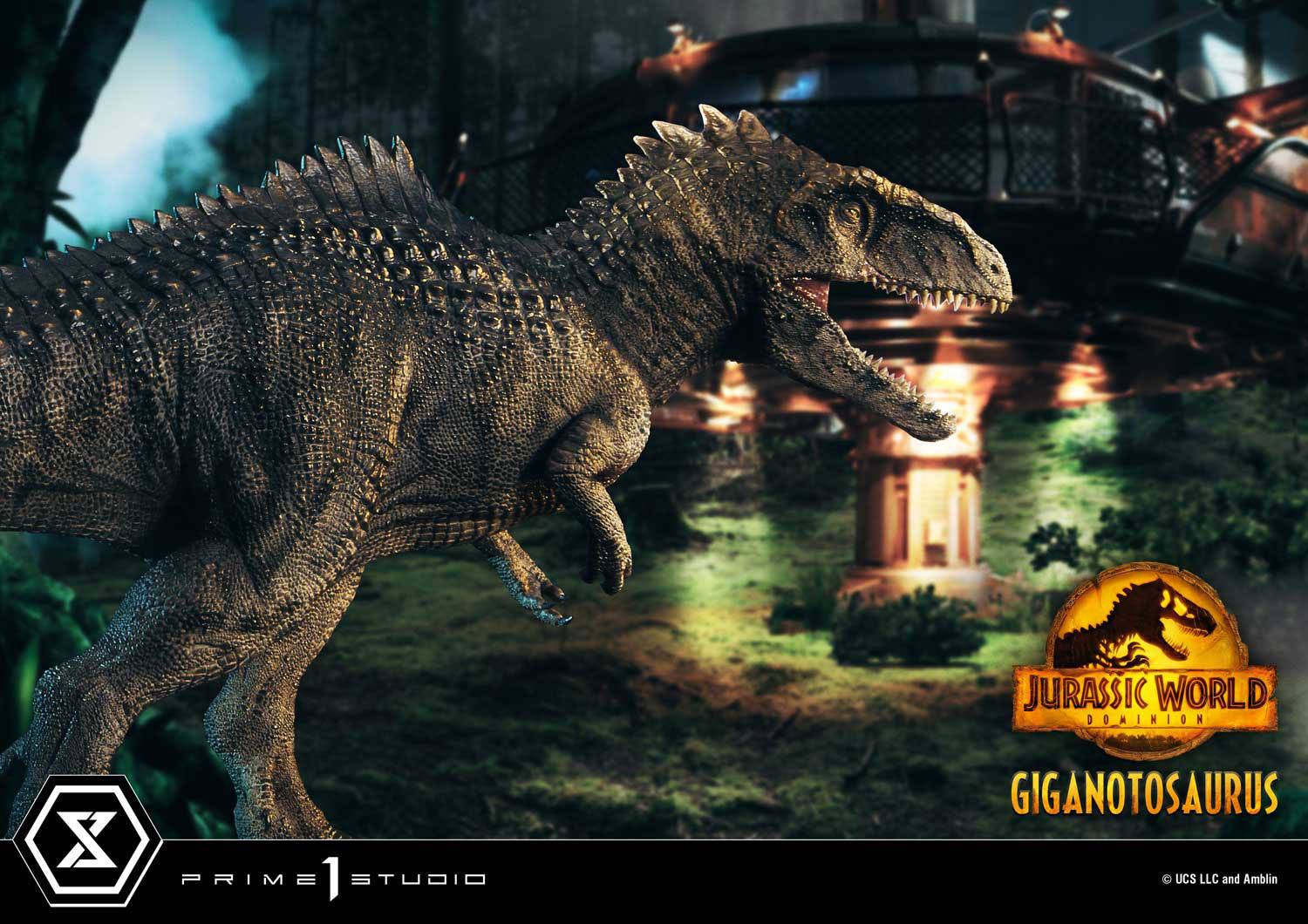 Jurassic World: Ein neues Zeitalter Prime Collectibles Statue 1/38 Giganotosaurus Toy Version 22 cm