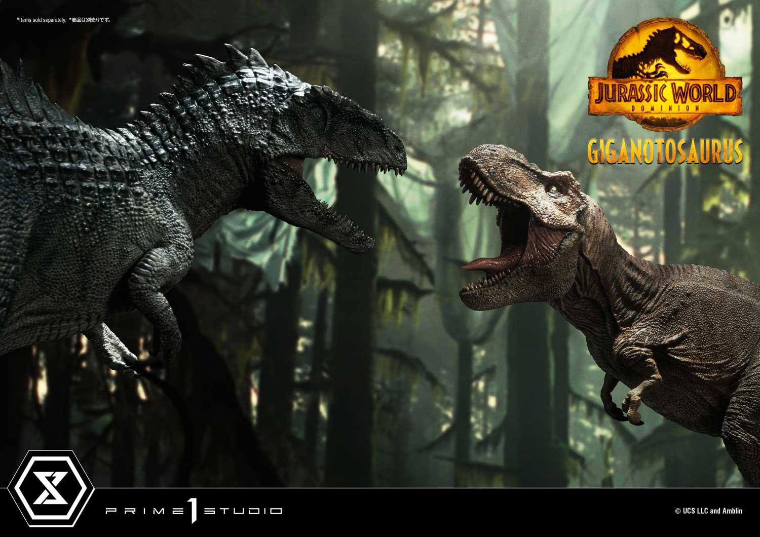 Jurassic World: Ein neues Zeitalter Prime Collectibles Statue 1/38 Giganotosaurus Toy Version 22 cm