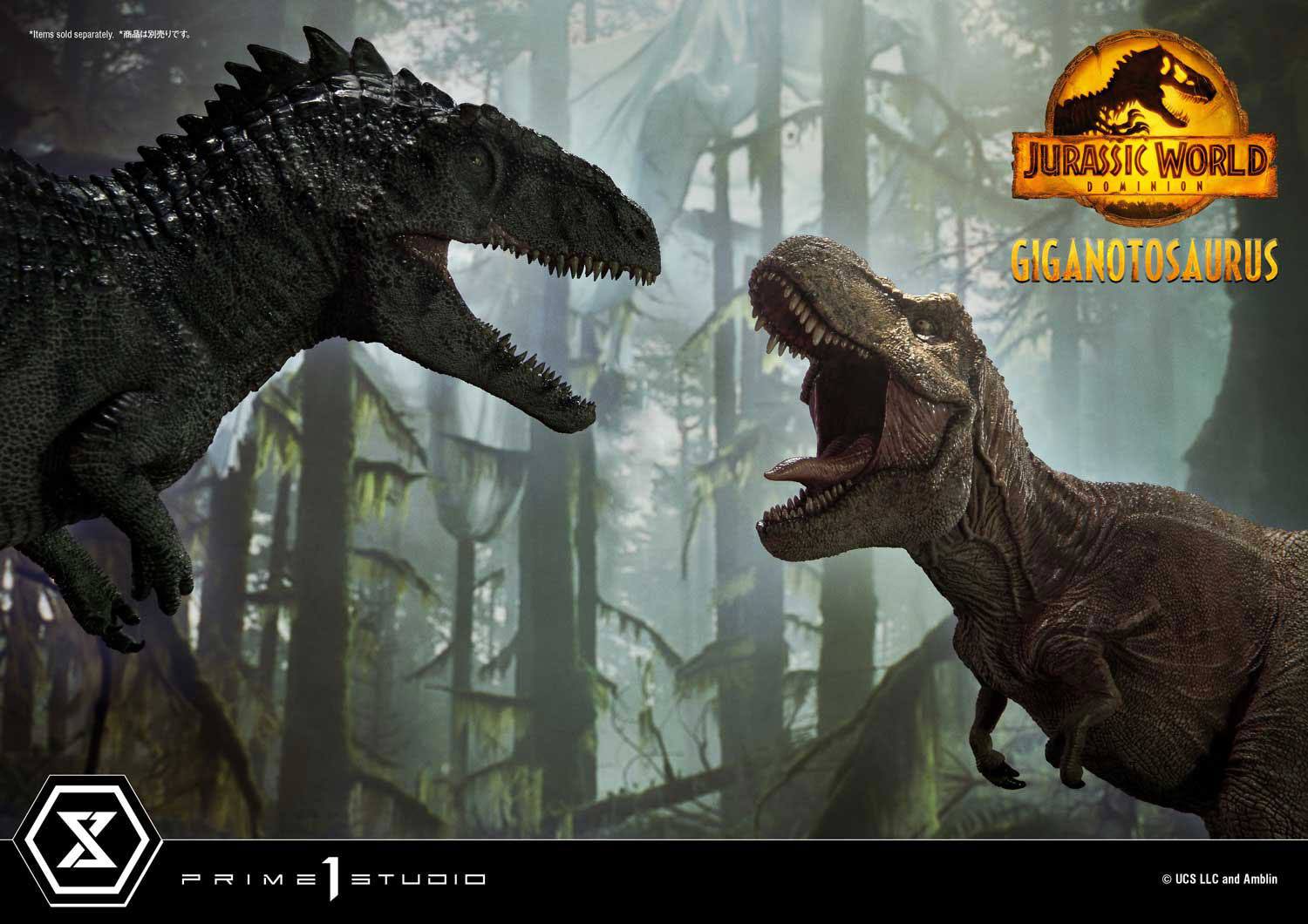 Jurassic World: Ein neues Zeitalter Prime Collectibles Statue 1/38 Giganotosaurus Toy Version 22 cm