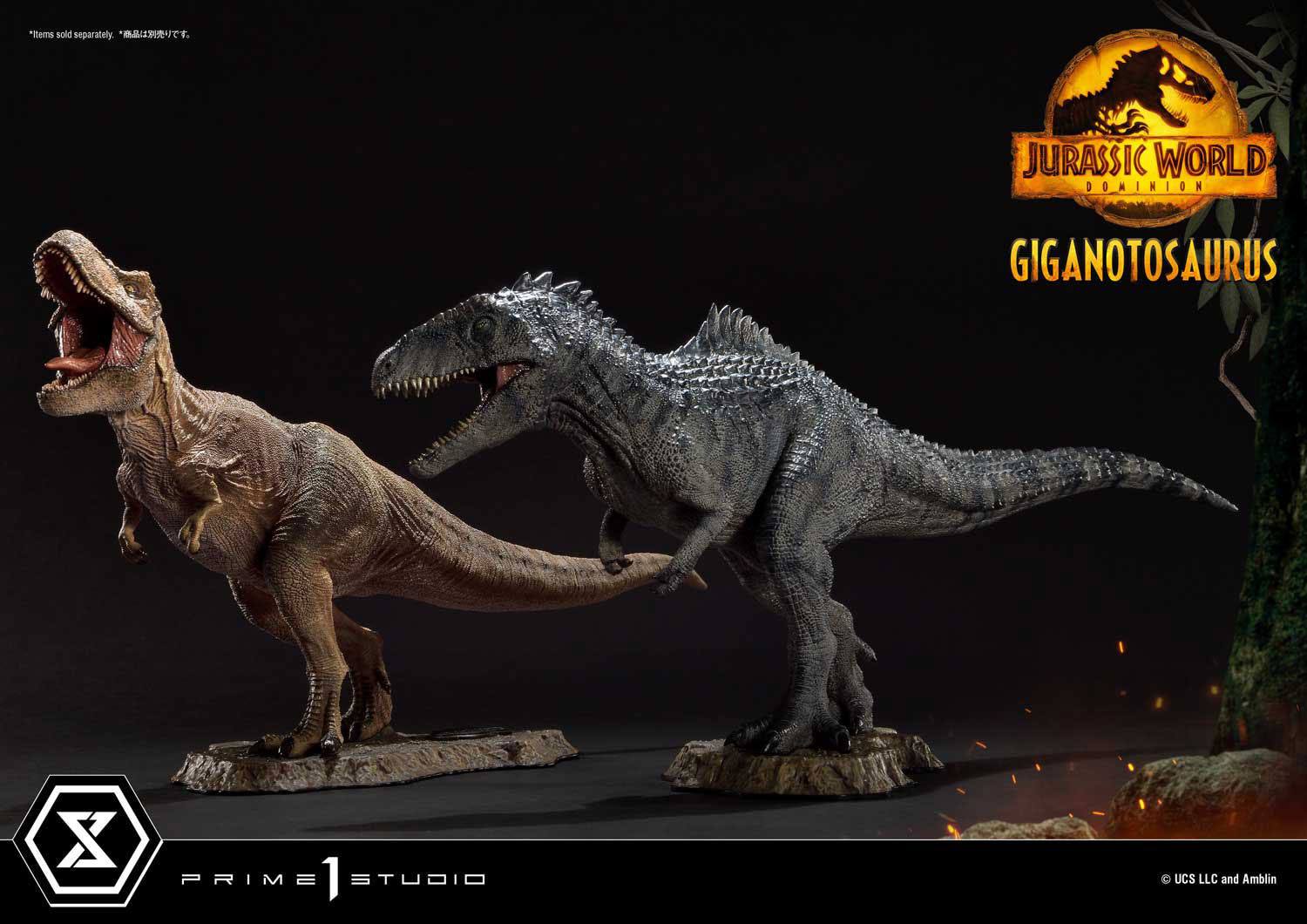 Jurassic World: Ein neues Zeitalter Prime Collectibles Statue 1/38 Giganotosaurus Toy Version 22 cm