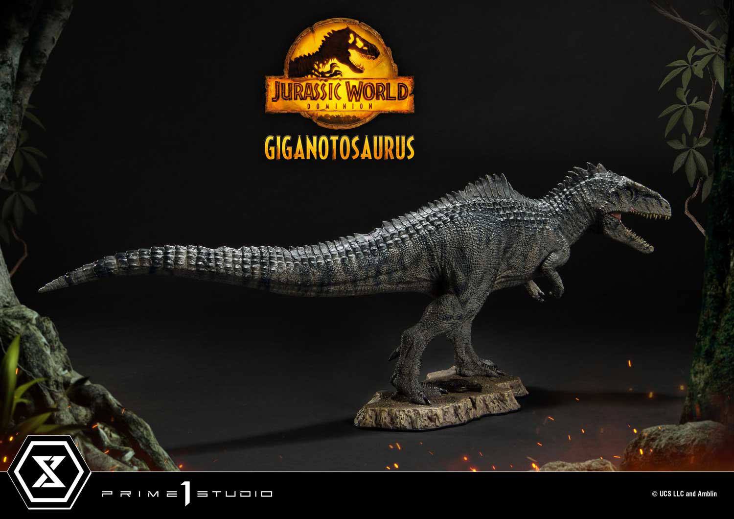 Jurassic World: Ein neues Zeitalter Prime Collectibles Statue 1/38 Giganotosaurus Toy Version 22 cm