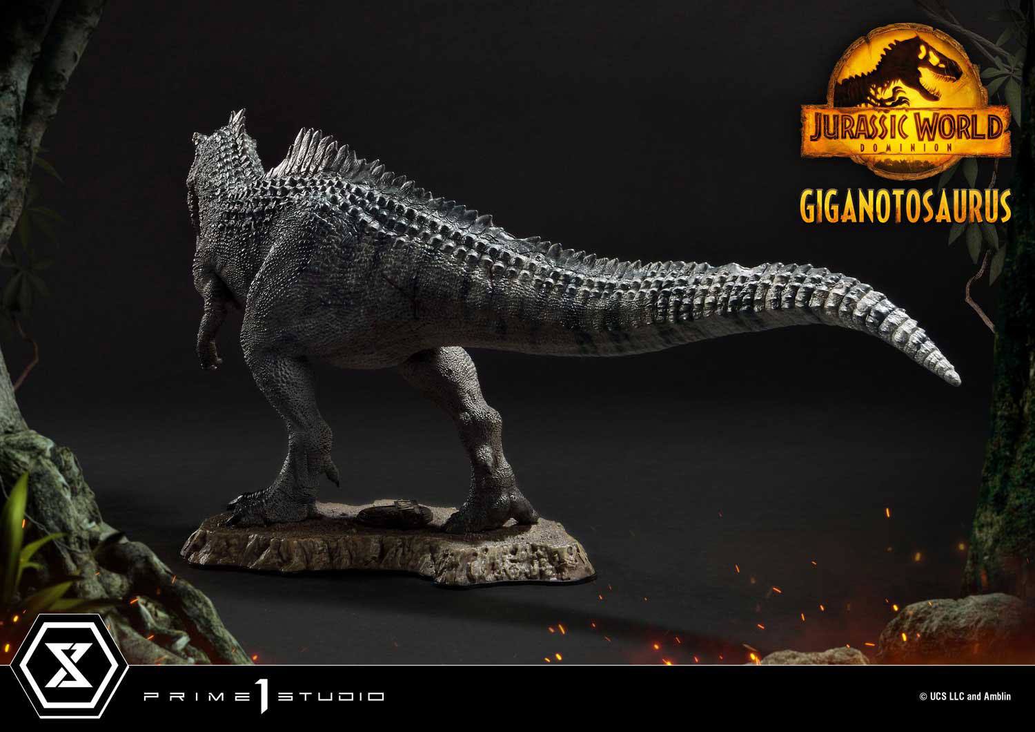 Jurassic World: Ein neues Zeitalter Prime Collectibles Statue 1/38 Giganotosaurus Toy Version 22 cm