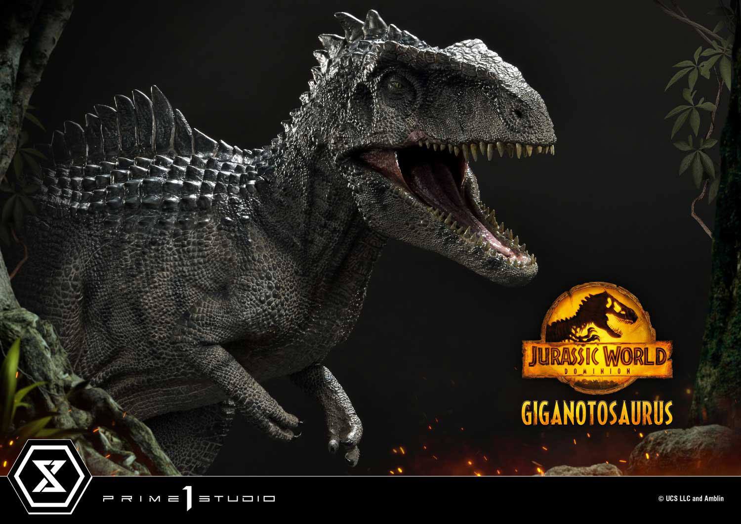 Jurassic World: Ein neues Zeitalter Prime Collectibles Statue 1/38 Giganotosaurus Toy Version 22 cm