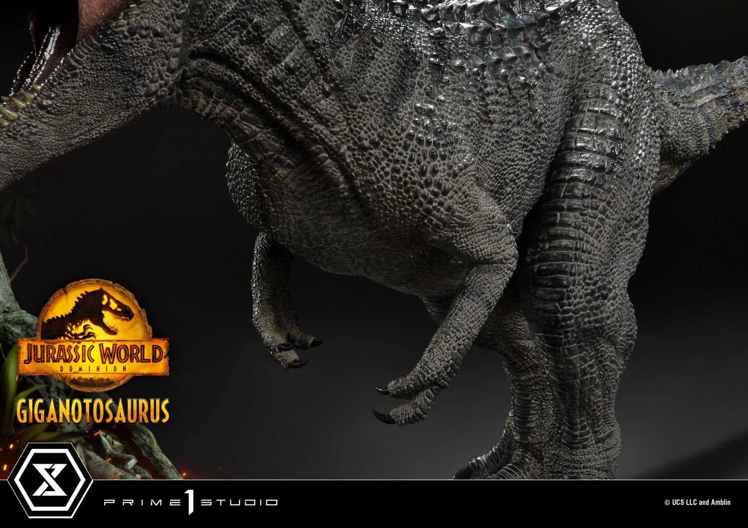 Jurassic World: Ein neues Zeitalter Prime Collectibles Statue 1/38 Giganotosaurus Toy Version 22 cm