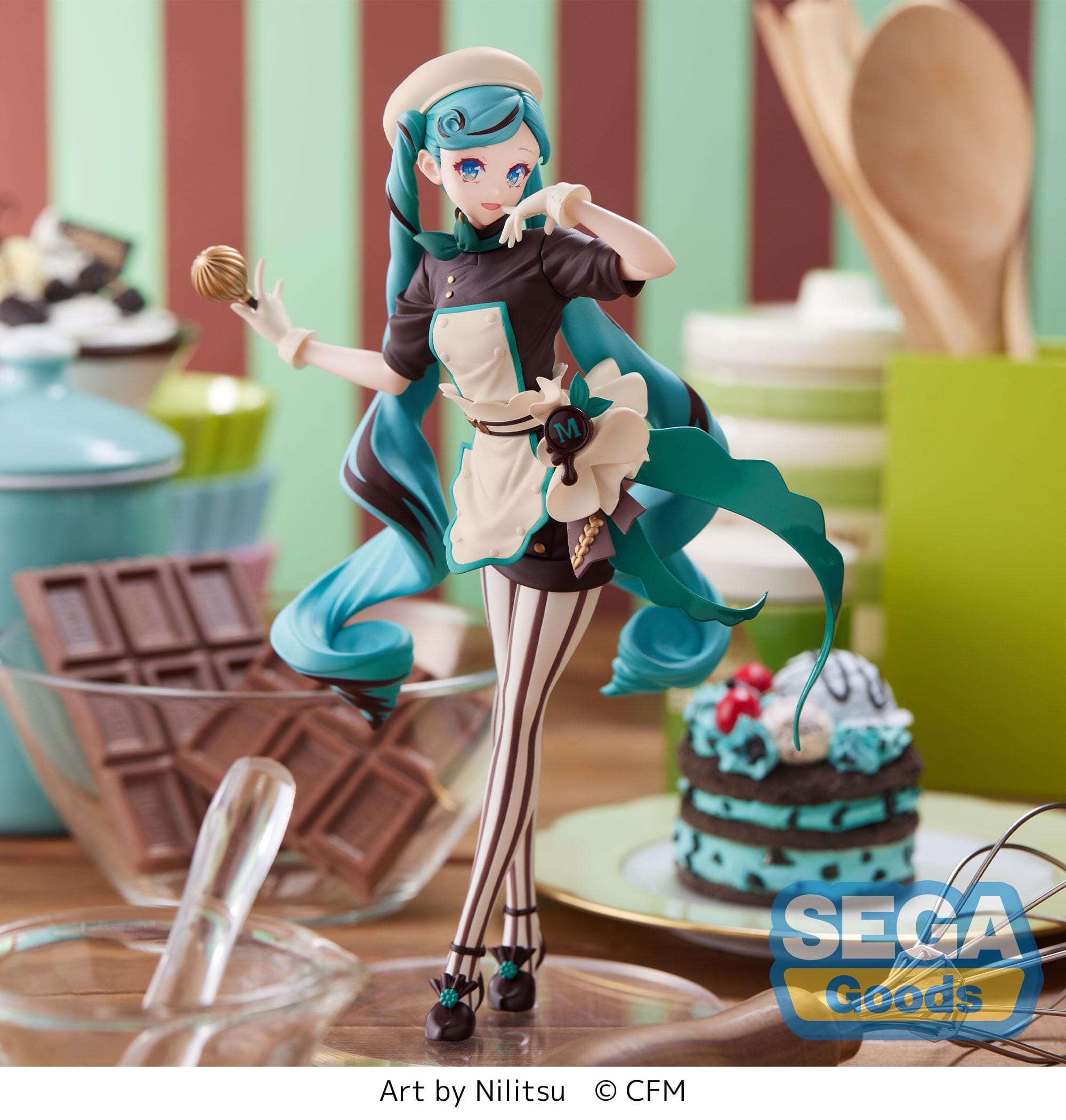Hatsune Miku Series Luminasta PVC Statue Hatsune Miku - Bitter Patissier (re-run) 21 cm