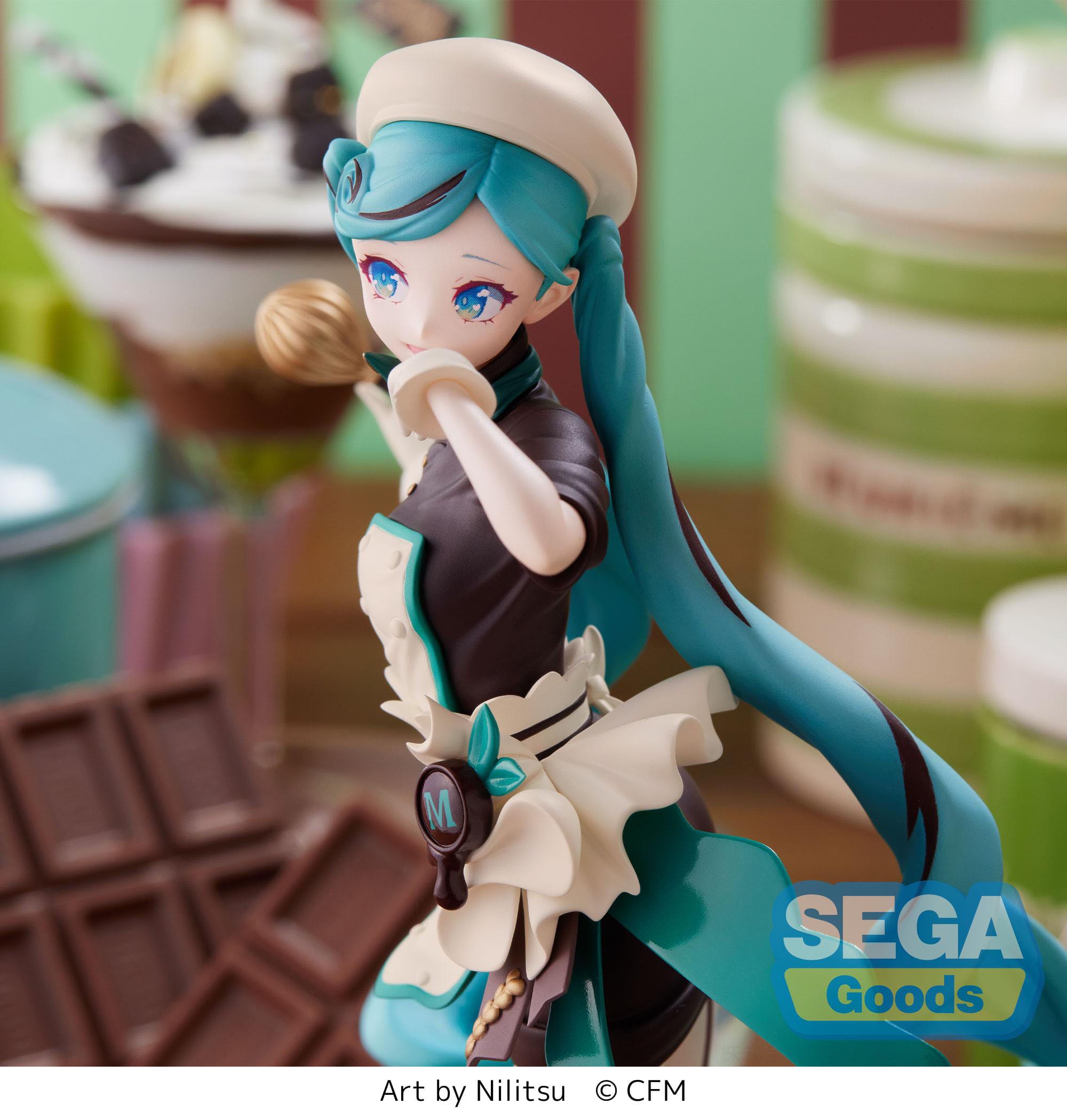 Hatsune Miku Series Luminasta PVC Statue Hatsune Miku - Bitter Patissier (re-run) 21 cm