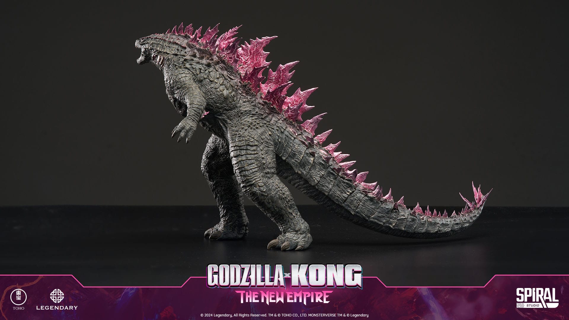 Godzilla Hall of Fame PVC Statue Godzilla 2024 Evolved Form (Heat Ray Version) 27 cm