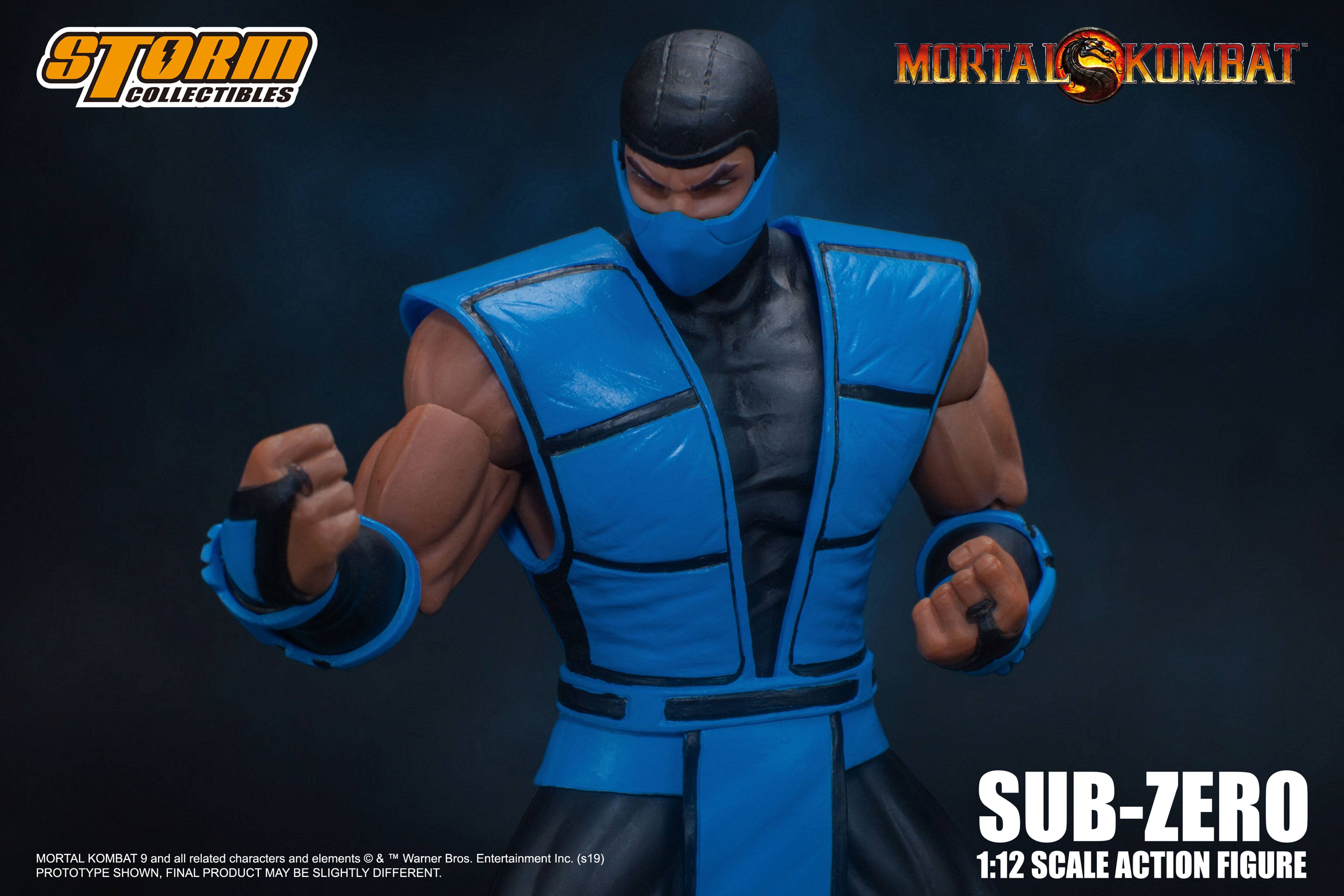 Mortal Kombat Actionfigur 1/12 Sub-Zero 16 cm