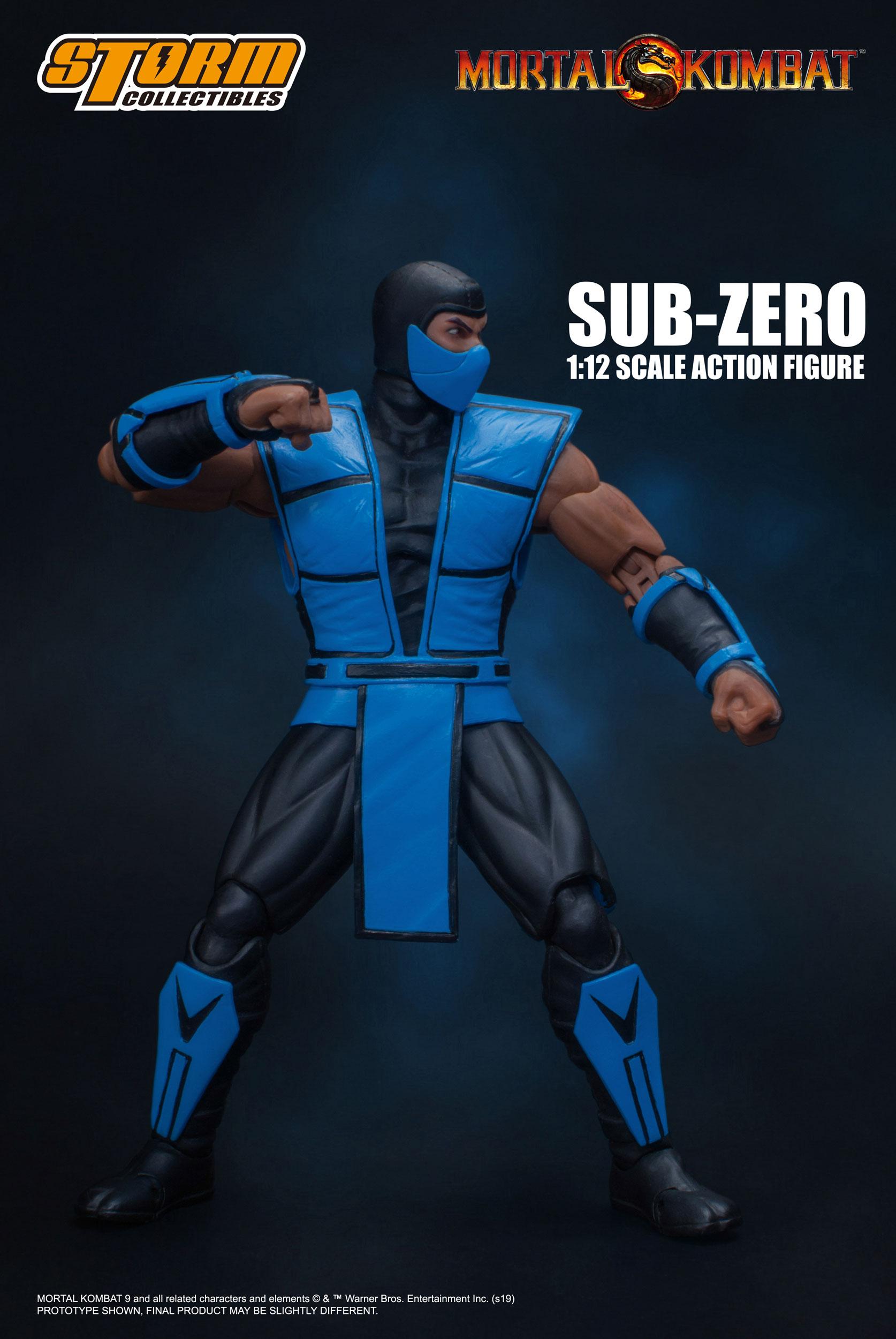 Mortal Kombat Actionfigur 1/12 Sub-Zero 16 cm