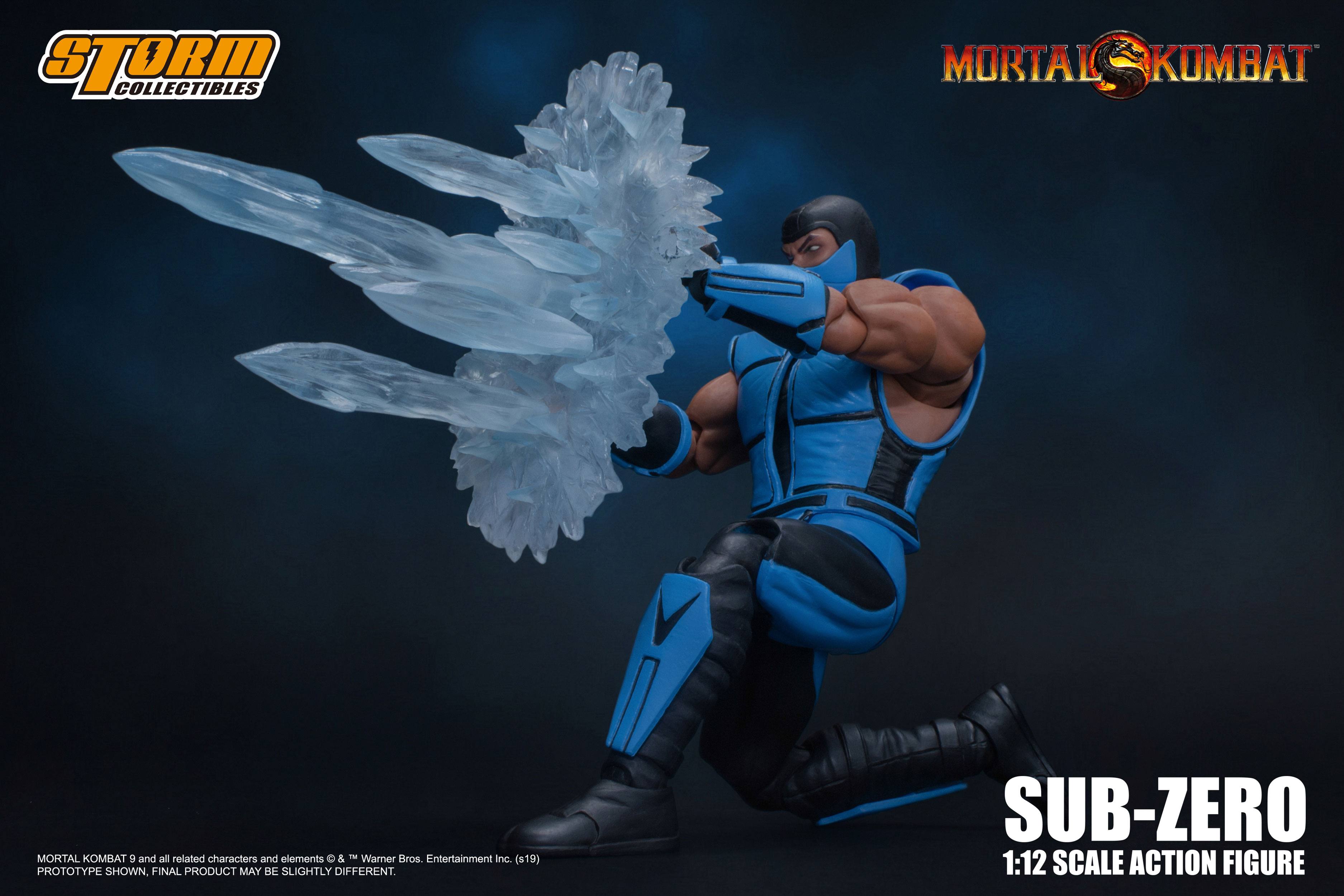 Mortal Kombat Actionfigur 1/12 Sub-Zero 16 cm