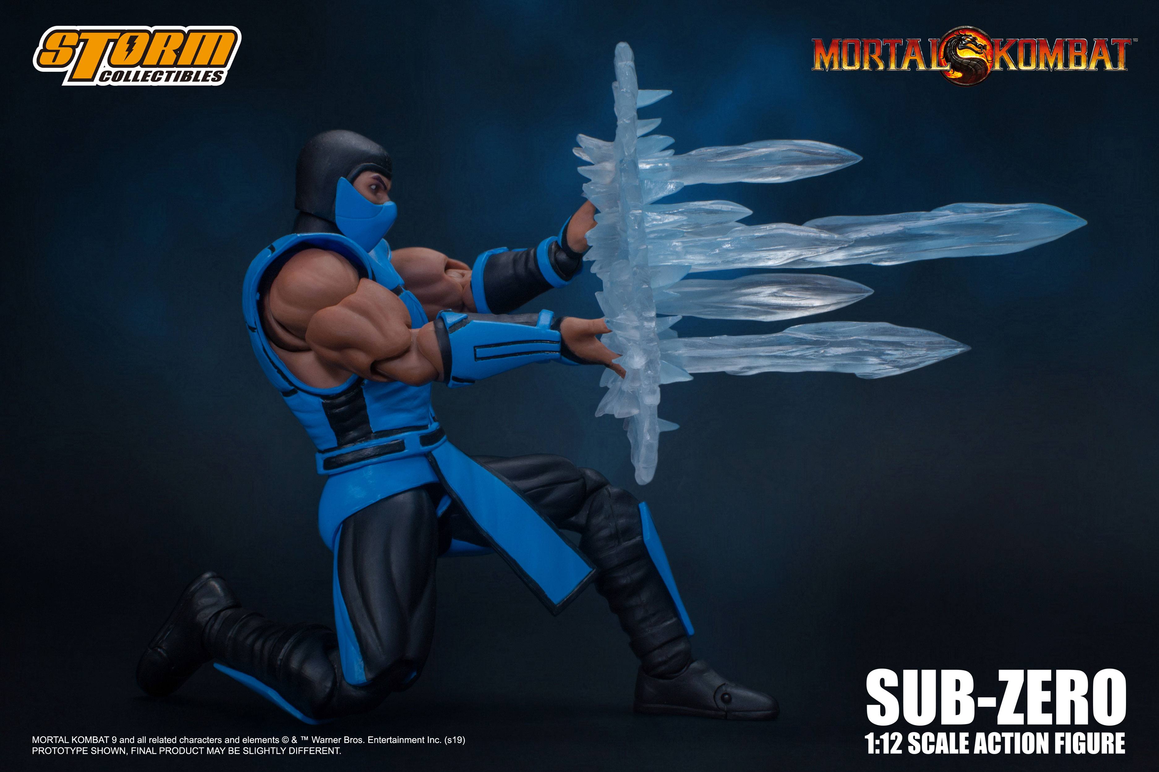 Mortal Kombat Actionfigur 1/12 Sub-Zero 16 cm