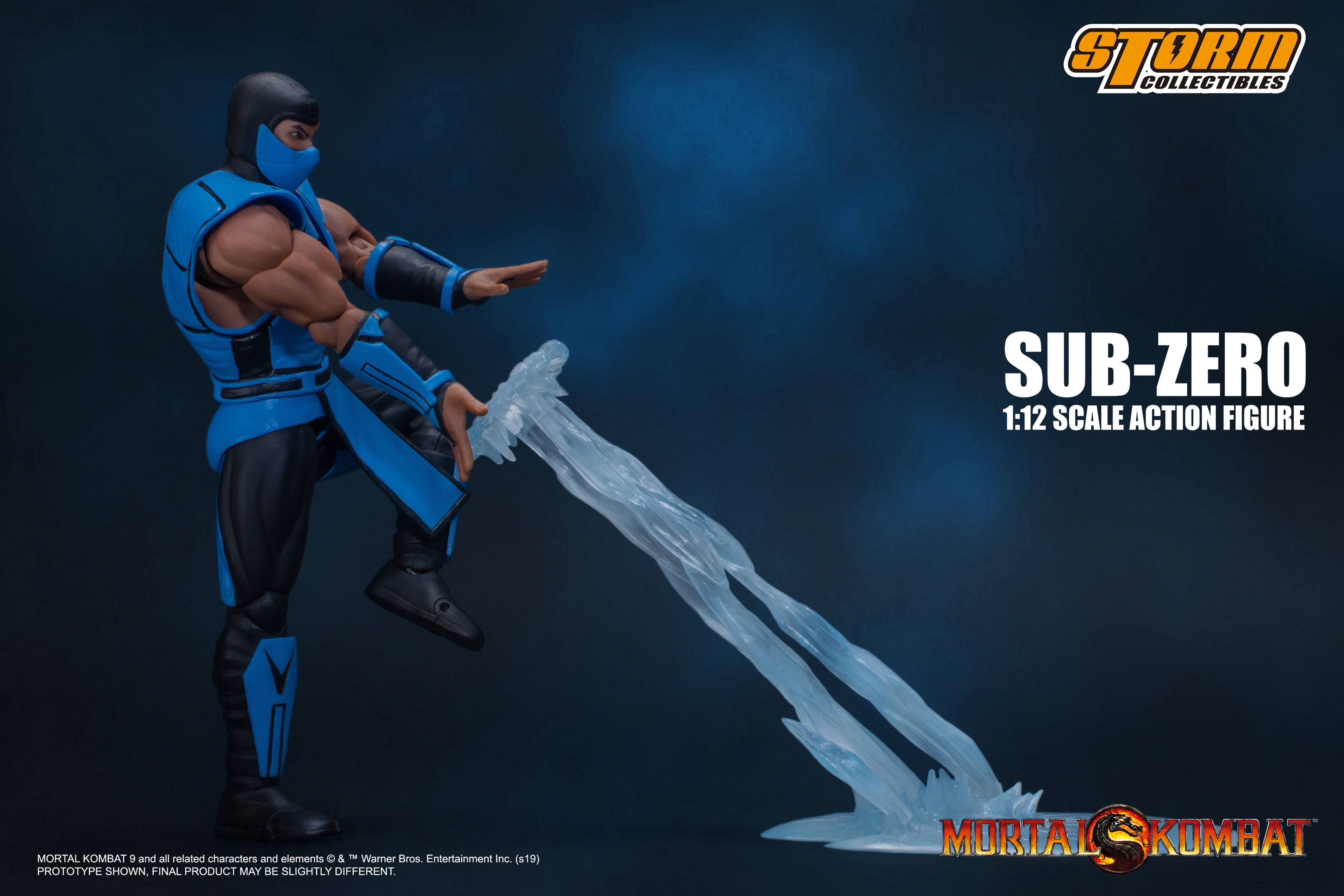 Mortal Kombat Actionfigur 1/12 Sub-Zero 16 cm