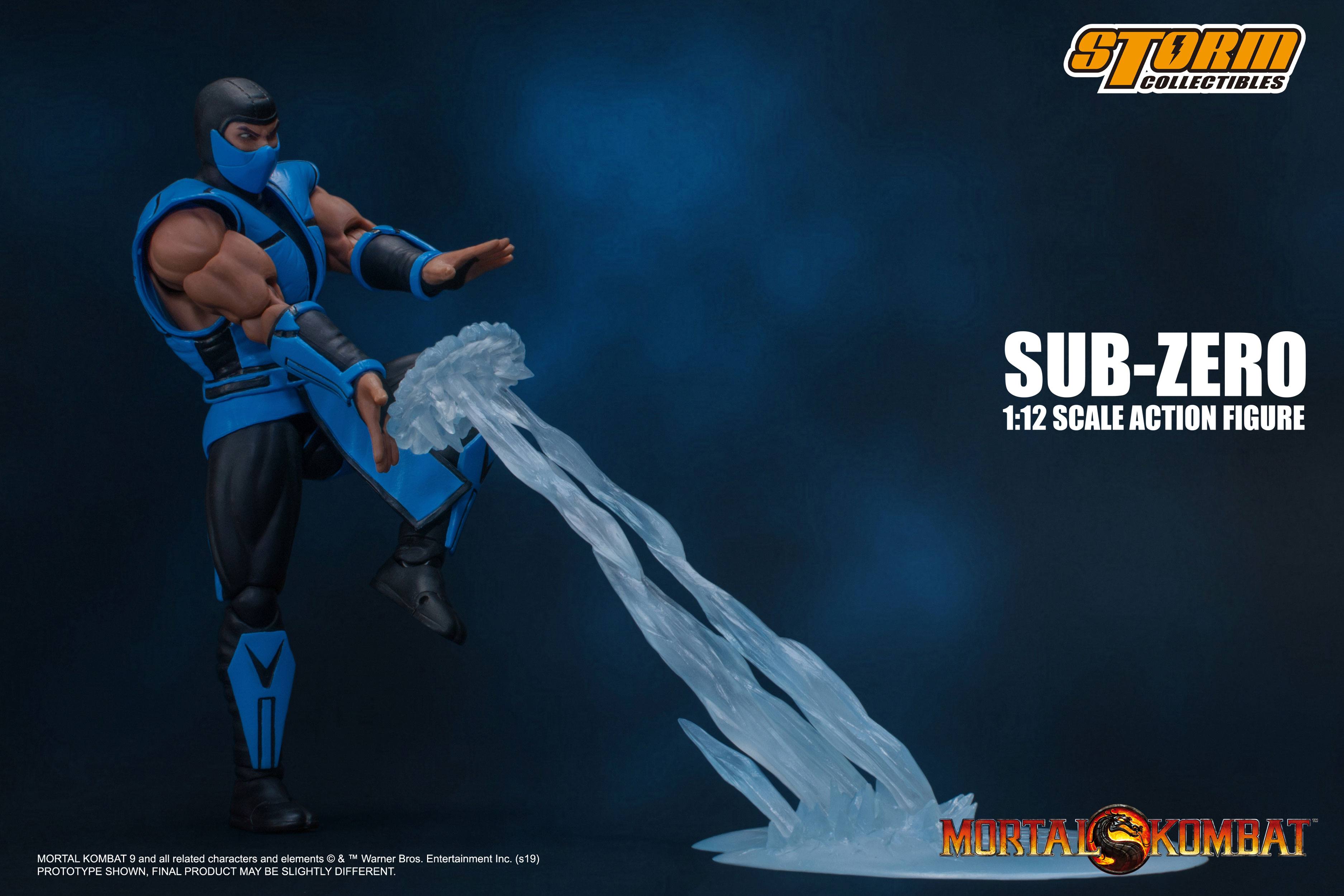 Mortal Kombat Actionfigur 1/12 Sub-Zero 16 cm