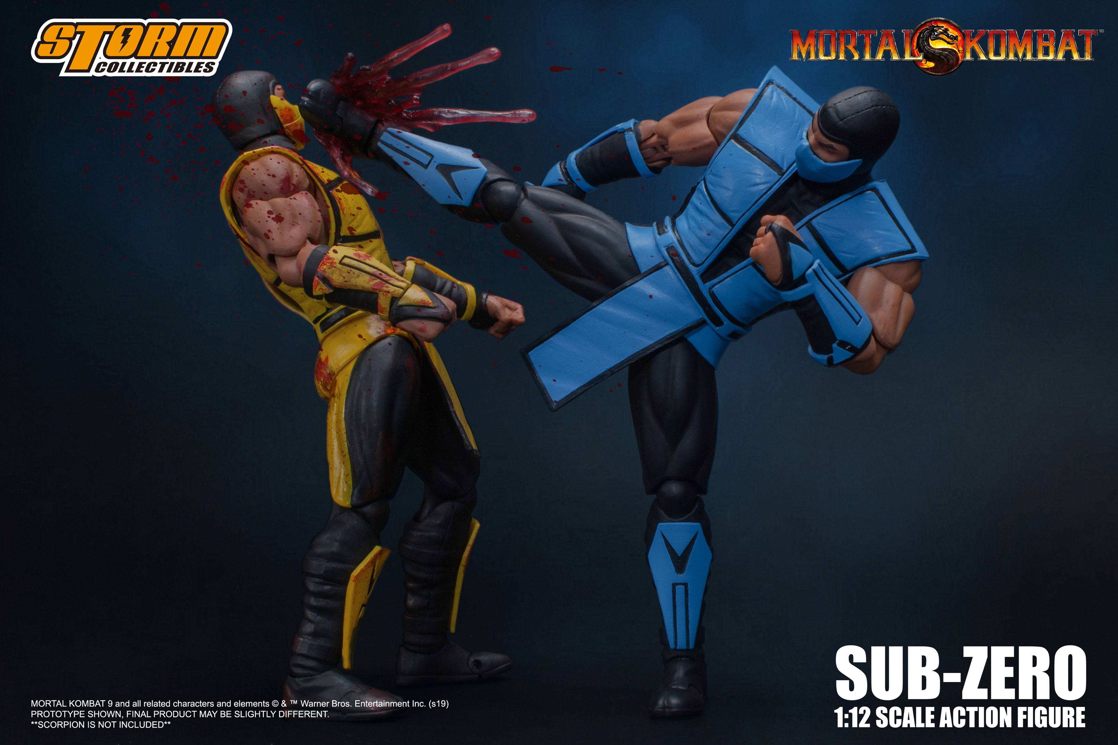 Mortal Kombat Actionfigur 1/12 Sub-Zero 16 cm