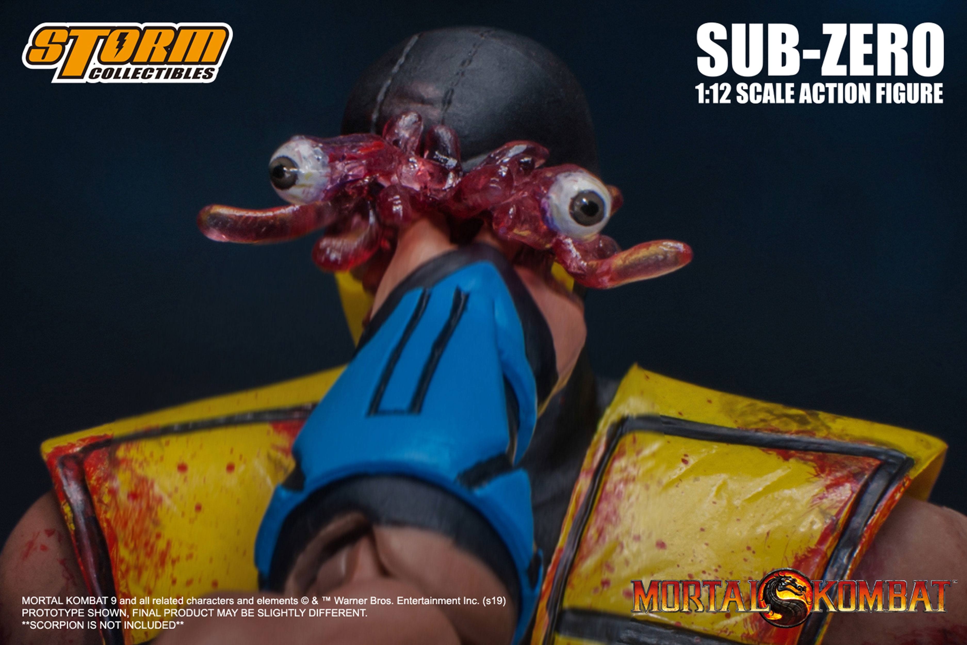 Mortal Kombat Actionfigur 1/12 Sub-Zero 16 cm