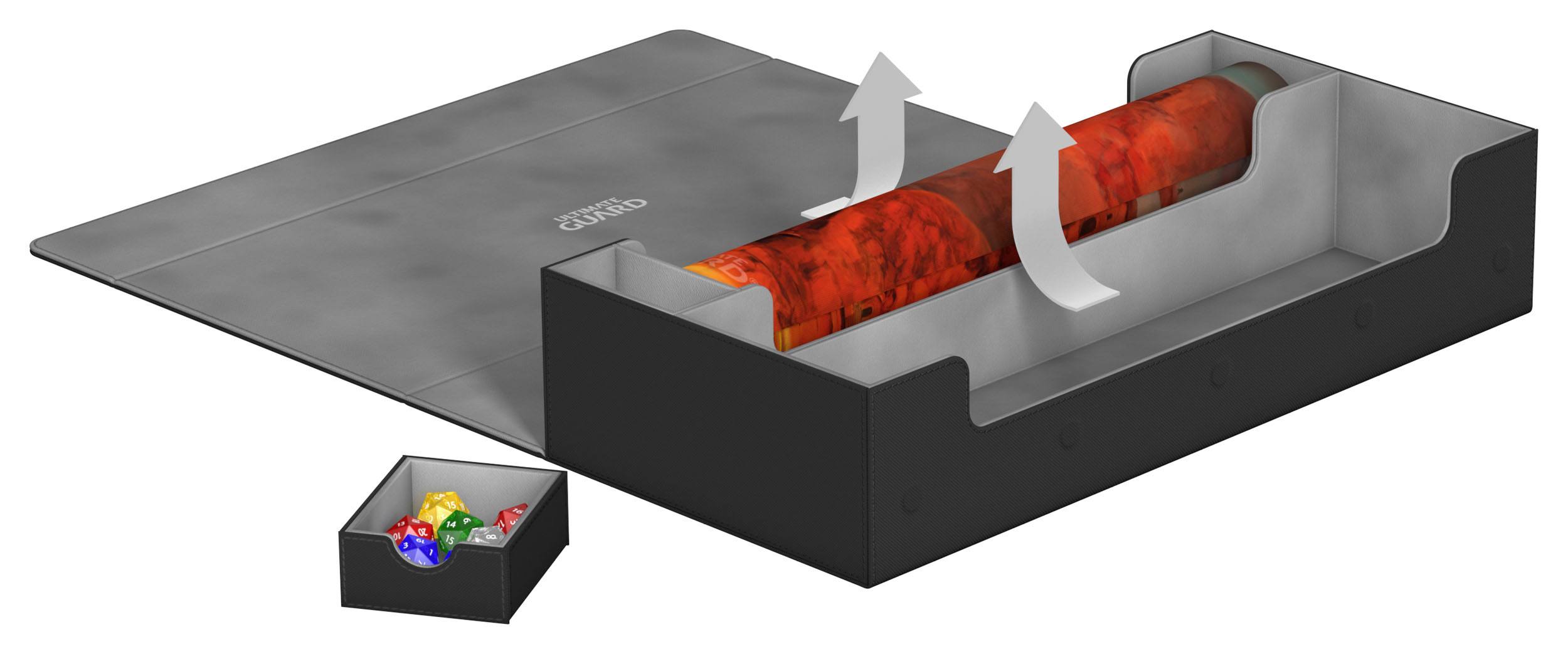 Ultimate Guard Superhive 550+ Standardgröße XenoSkin Schwarz