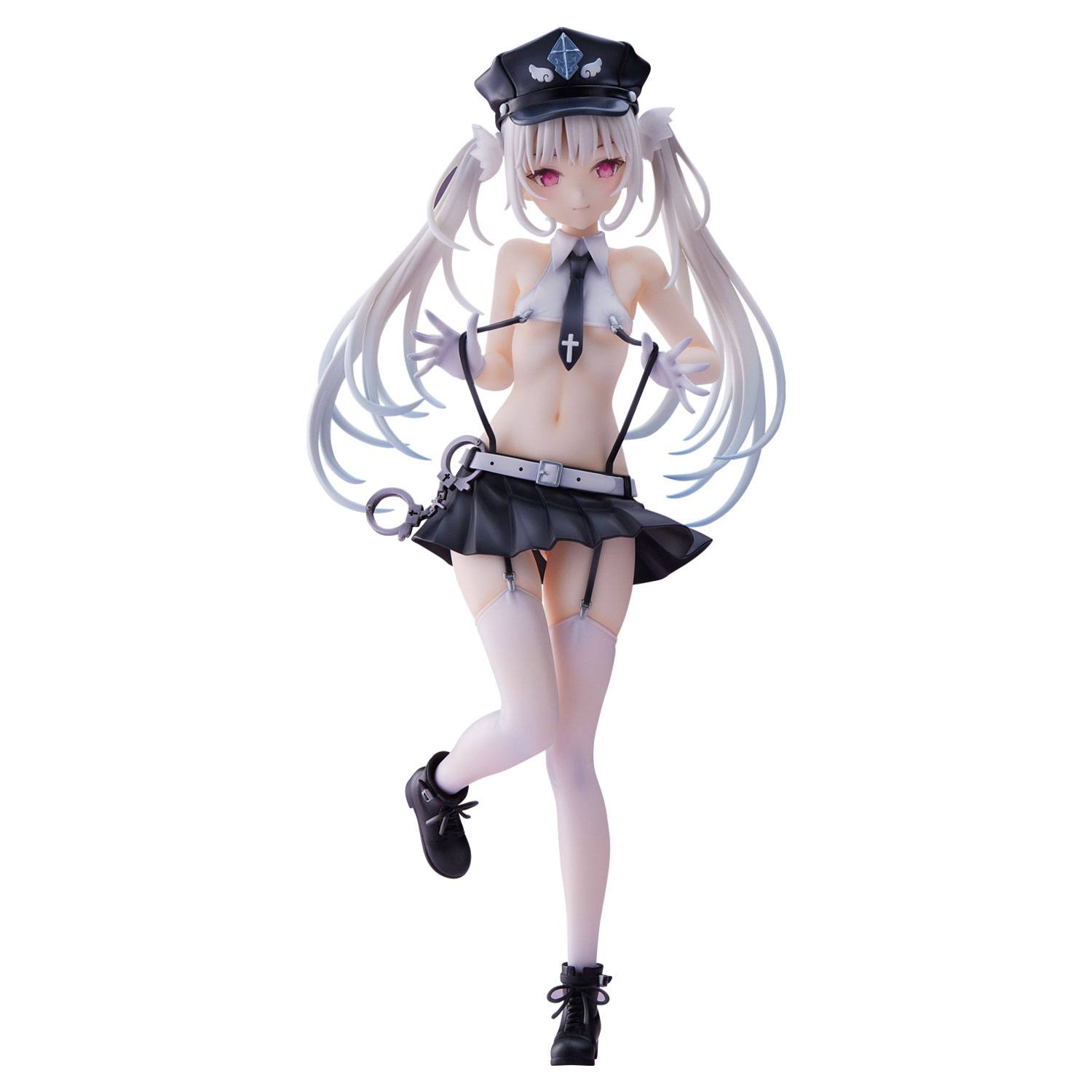 Original Character PVC Statue Angel Police Illustration by Rurudo 23 cm