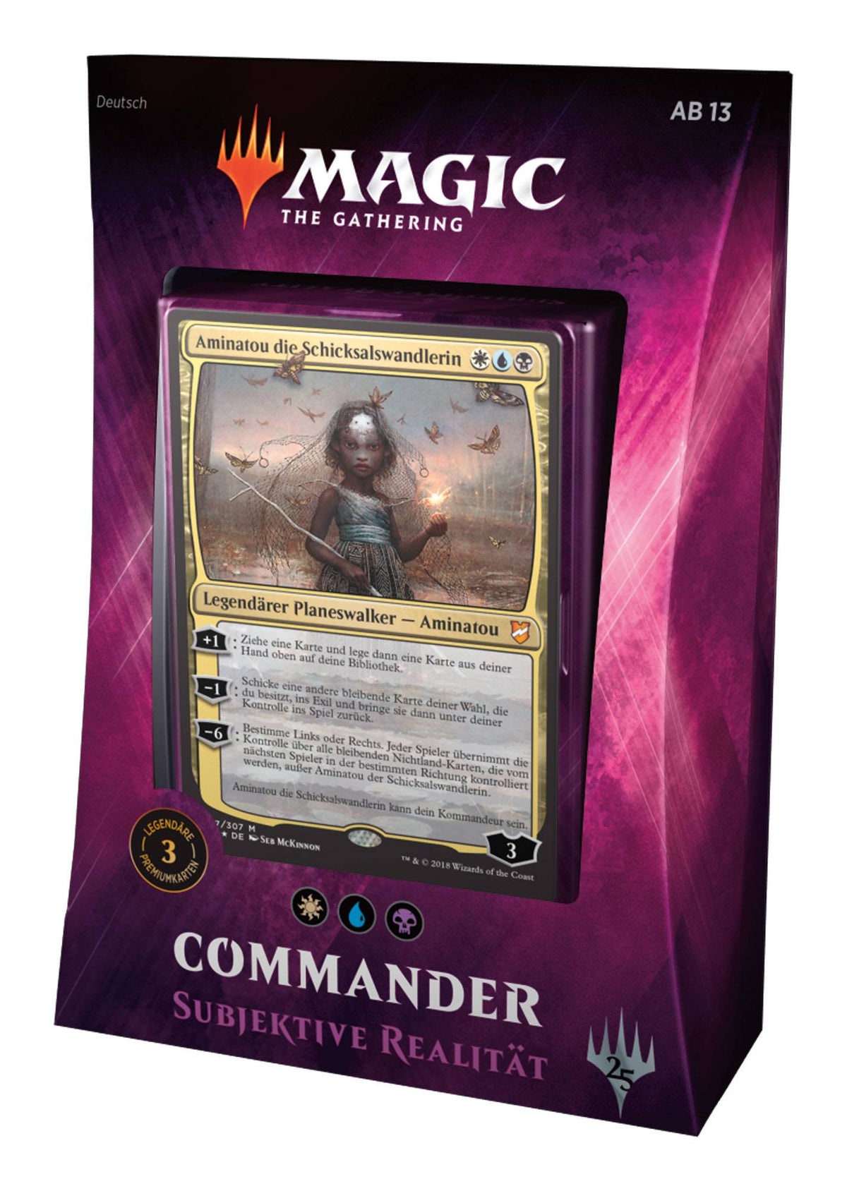 Magic the Gathering Commander 2018 Decks Display (4) deutsch