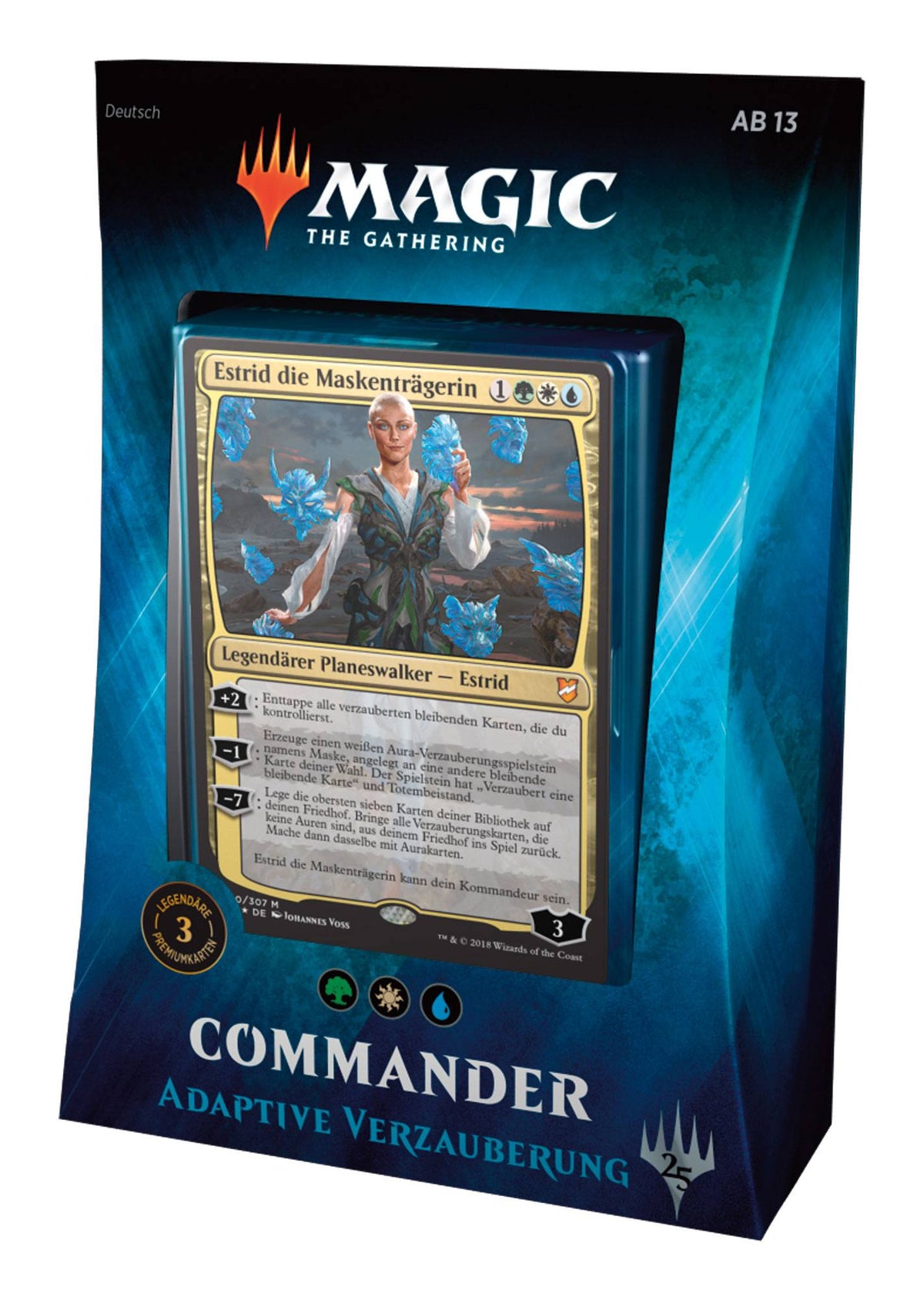 Magic the Gathering Commander 2018 Decks Display (4) deutsch