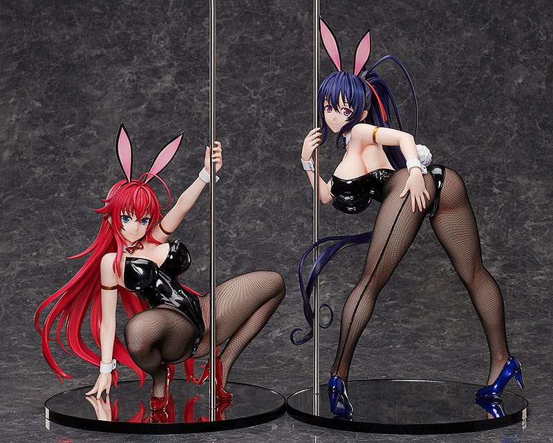 High School DxD HERO PVC Figur 1/4 Akeno Himejima & Rias Gremory: Bare Leg Bunny Version 2nd Ed.