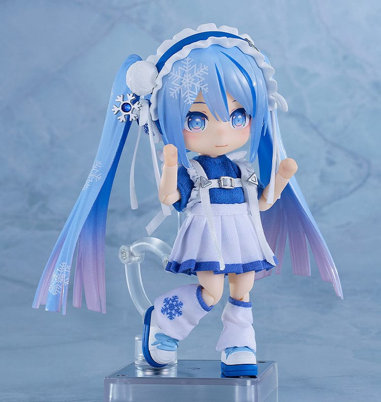 Character Vocal Series 01: Hatsune Miku Nendoroid Doll Actionfigur Snow Miku: Yukiiro Pop Ver. 14 cm