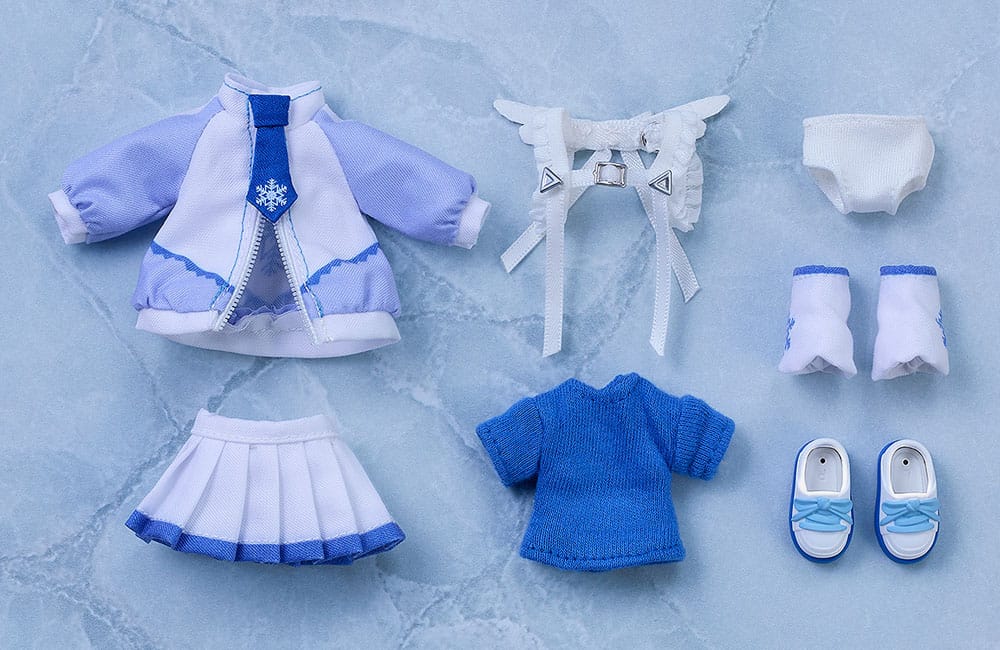Character Vocal Series 01: Hatsune Miku Nendoroid Doll Actionfigur Snow Miku: Yukiiro Pop Ver. 14 cm