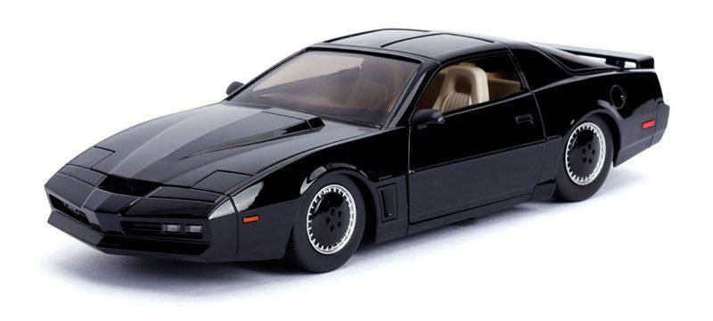 Knight Rider Diecast Modell 1/24 1982 Pontiac Firebird Knightrider KITT mit Leuchtfunktion