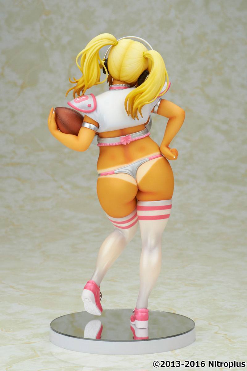 Super Pochaco PVC Statue 1/7 Super Pochaco Lingerie Football Suntanned Ver. 24 cm