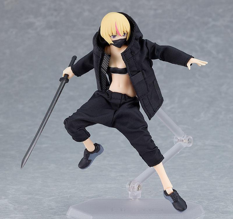 Original Character Figma Actionfigur Female Body Yuki with Techwear Outfit 13 cm