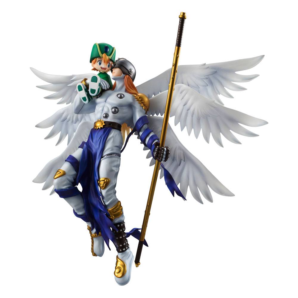 Digimon Adventure G.E.M. Serie PVC Statue Angemon & Takaishi Takeru 22 cm (2023)