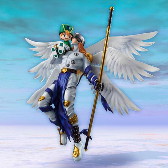 Digimon Adventure G.E.M. Serie PVC Statue Angemon & Takaishi Takeru 22 cm (2023)