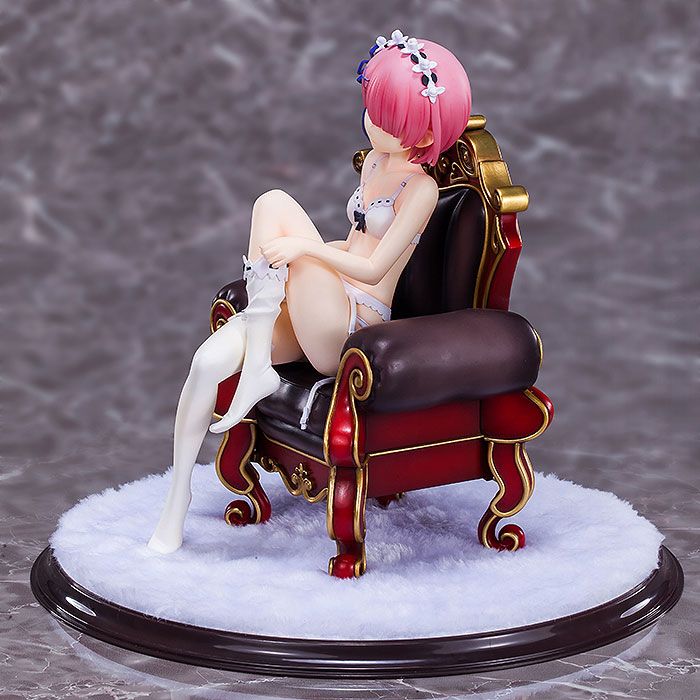Re:ZERO -Starting Life in Another World- PVC Statue 1/7 Ram Lingerie Ver. 18 cm