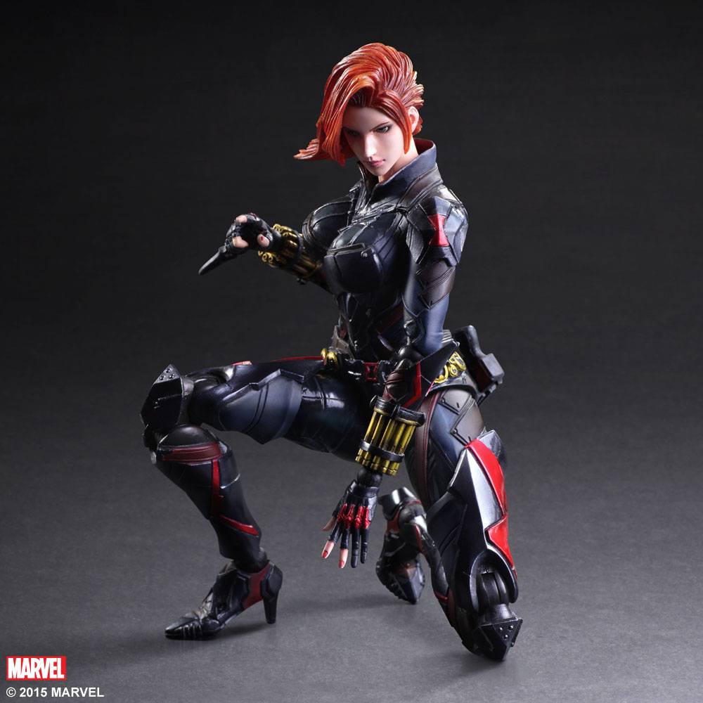 Marvel Comics Variant Play Arts Kai Actionfigur Black Widow 26 cm