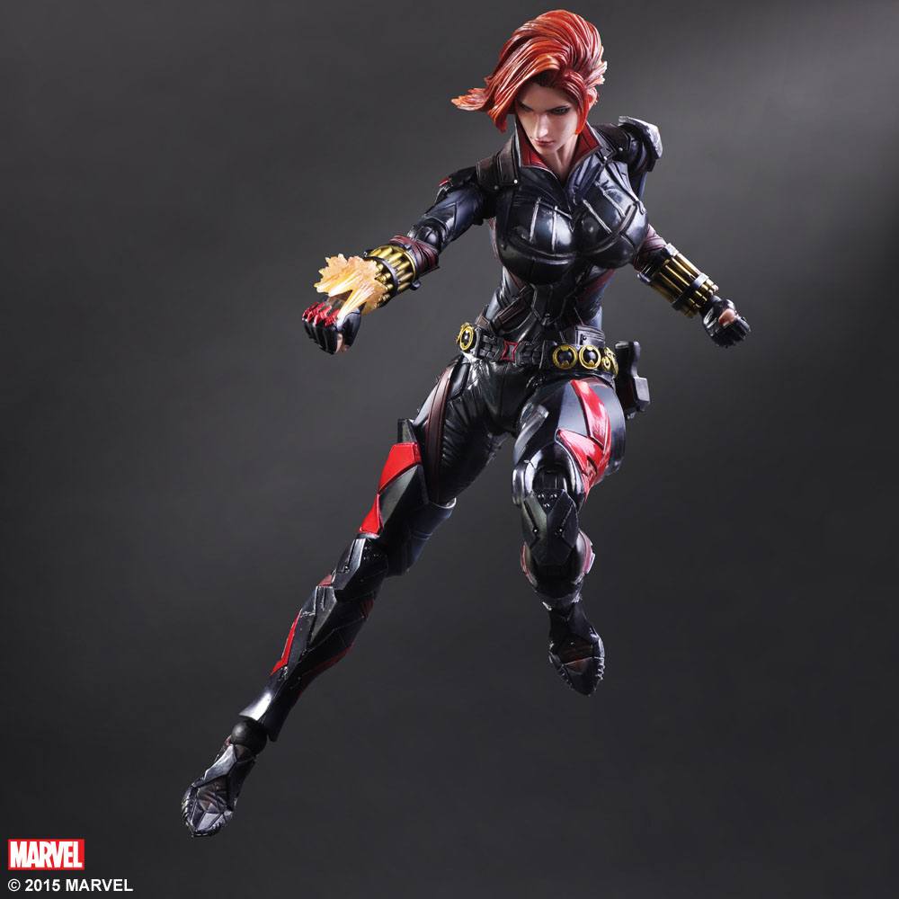 Marvel Comics Variant Play Arts Kai Actionfigur Black Widow 26 cm