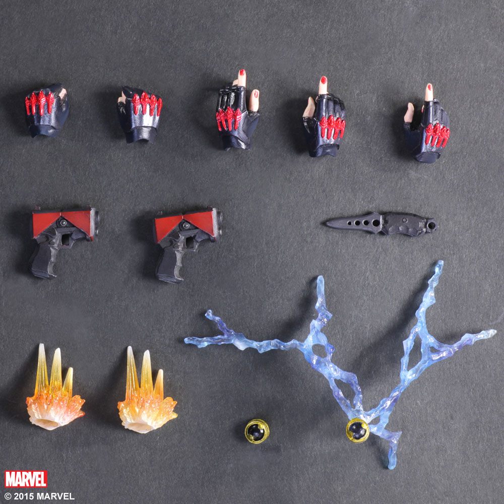 Marvel Comics Variant Play Arts Kai Actionfigur Black Widow 26 cm