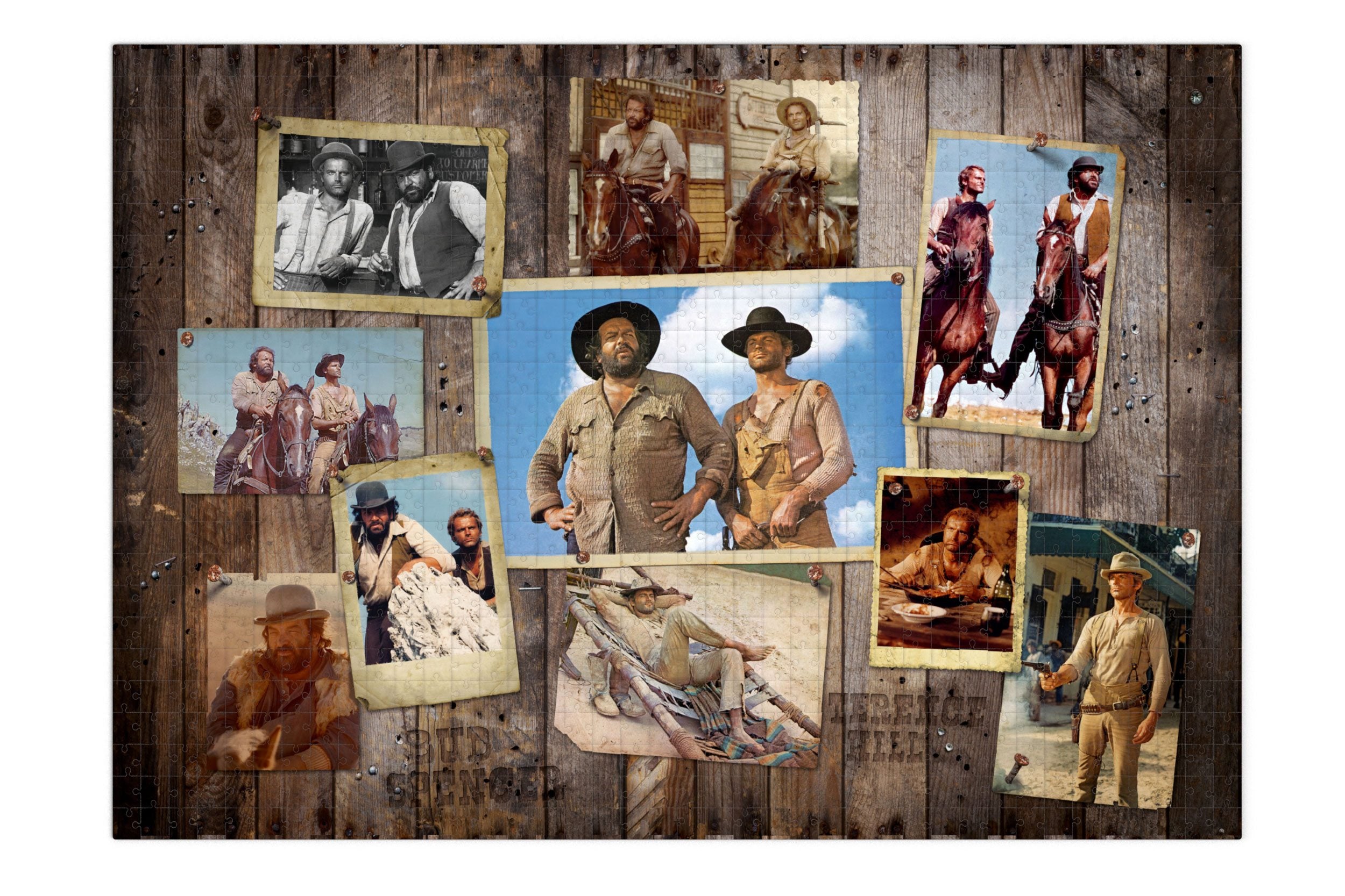 Bud Spencer & Terence Hill Puzzle Western Photo Wall (1000 Teile)