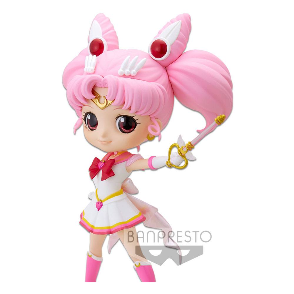 Sailor Moon Eternal The Movie Q Posket Minifigur Super Sailor Chibi Moon Kaleidoscope Ver. 14 cm