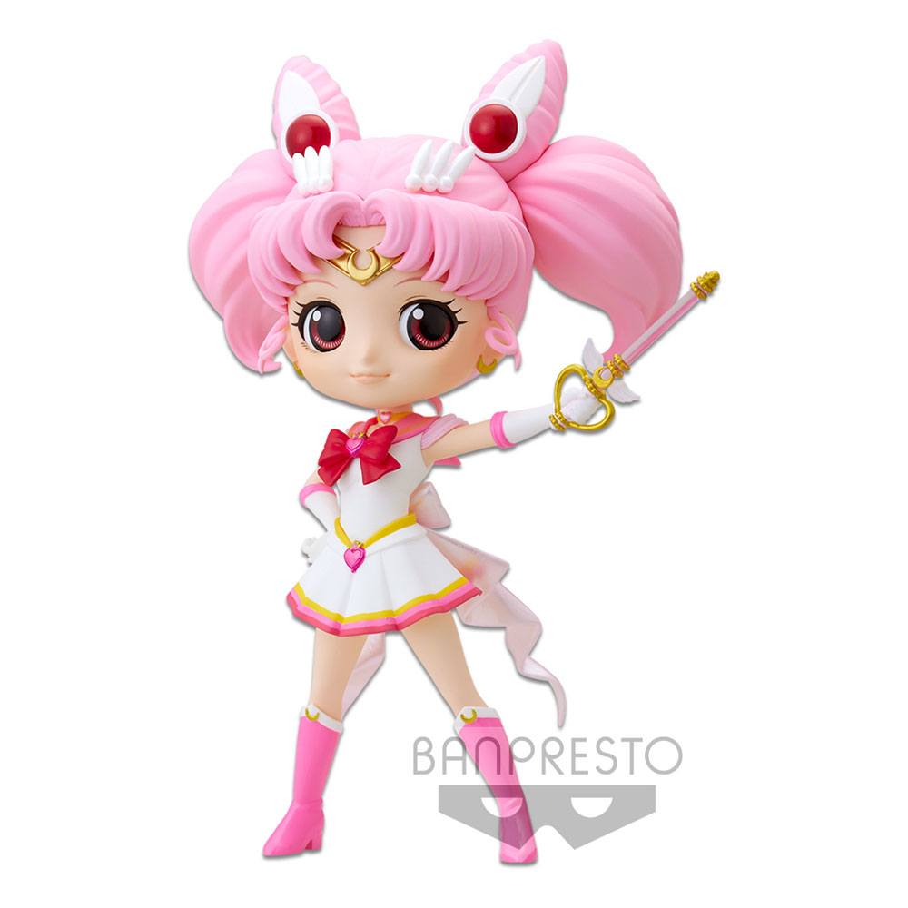 Sailor Moon Eternal The Movie Q Posket Minifigur Super Sailor Chibi Moon Kaleidoscope Ver. 14 cm