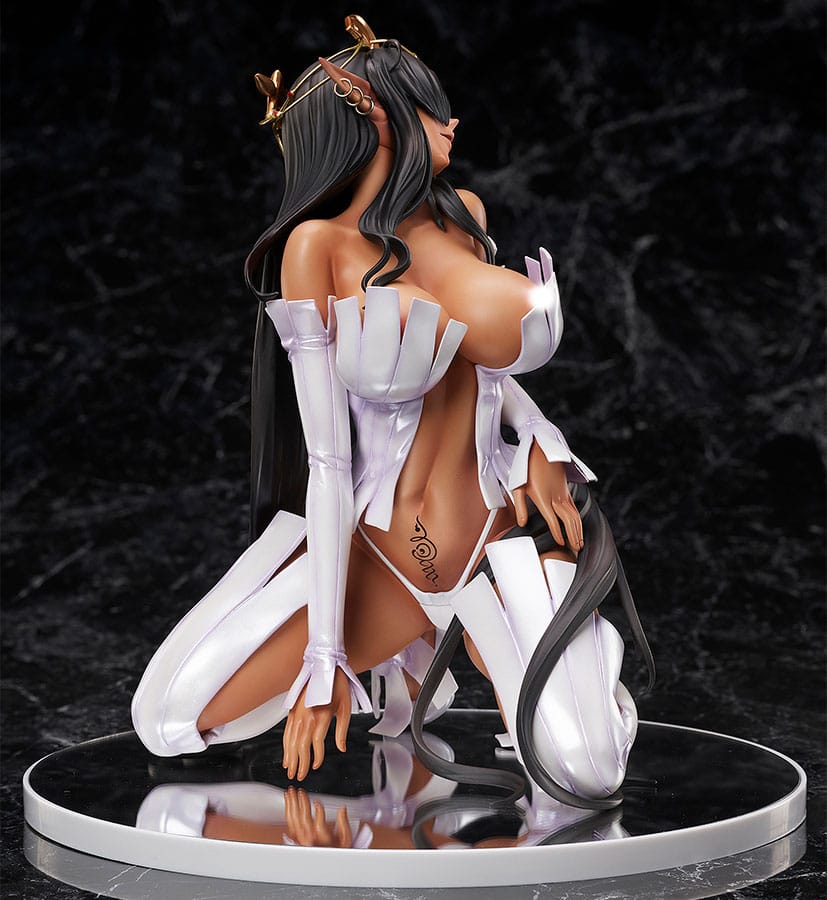 Kuroinu: Kedakaki Seijo Wa Hakudaku Ni Somaru Statue 1/4 Olga Discordia Wedding White Ver. 25 cm