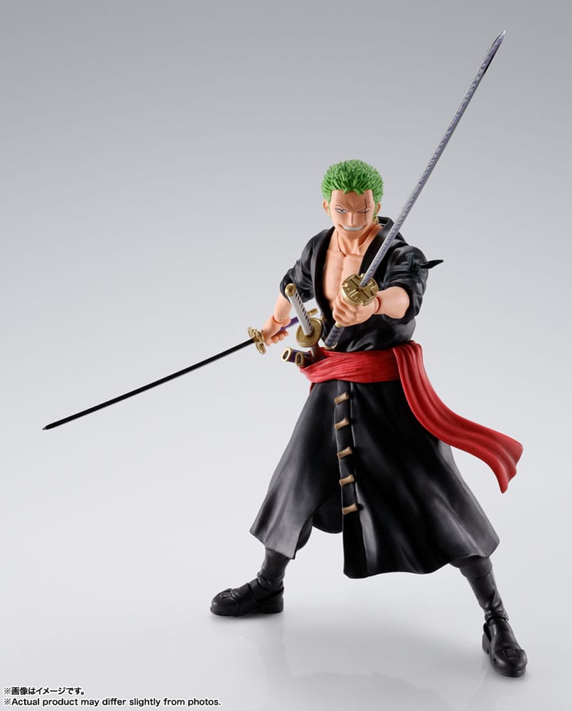 One Piece S.H. Figuarts Actionfigur Lorenor Zorro (The Raid on Onigashima) 15 cm