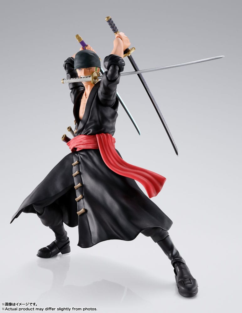 One Piece S.H. Figuarts Actionfigur Lorenor Zorro (The Raid on Onigashima) 15 cm