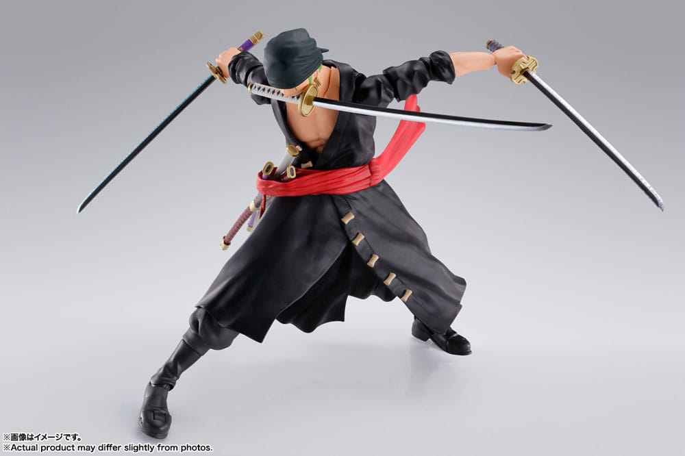 One Piece S.H. Figuarts Actionfigur Lorenor Zorro (The Raid on Onigashima) 15 cm