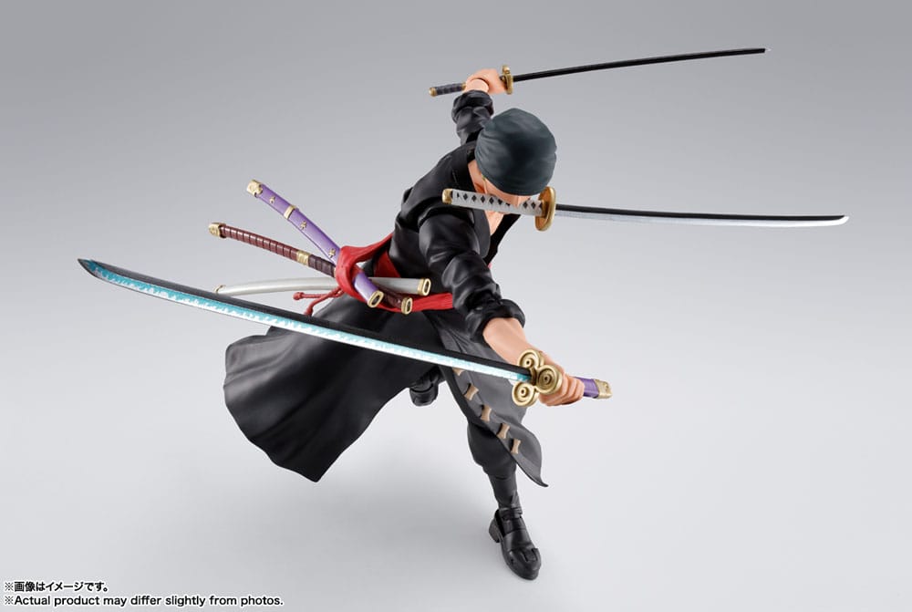One Piece S.H. Figuarts Actionfigur Lorenor Zorro (The Raid on Onigashima) 15 cm