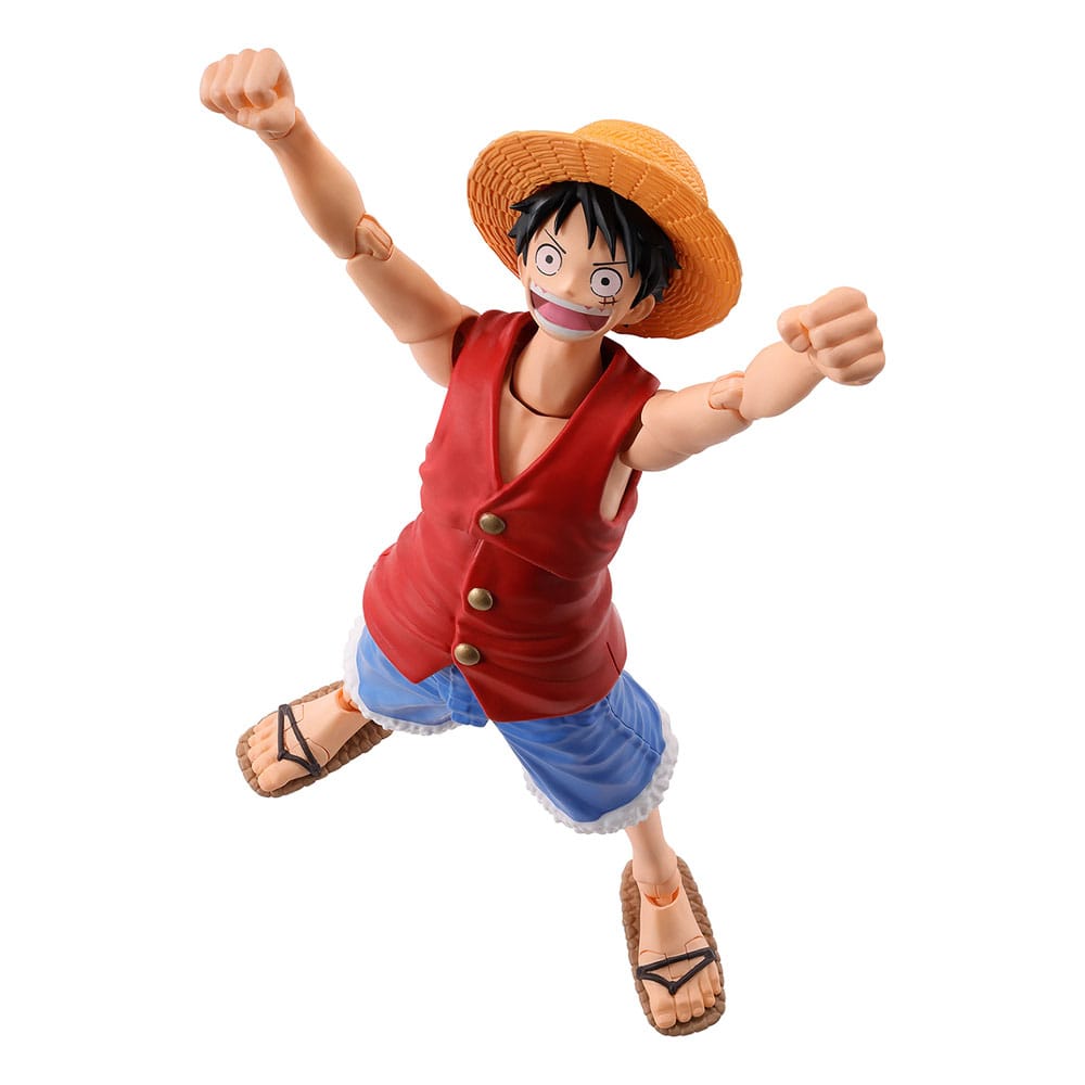 One Piece S.H. Figuarts Actionfigur Monkey D. Ruffy Romance Dawn 15 cm