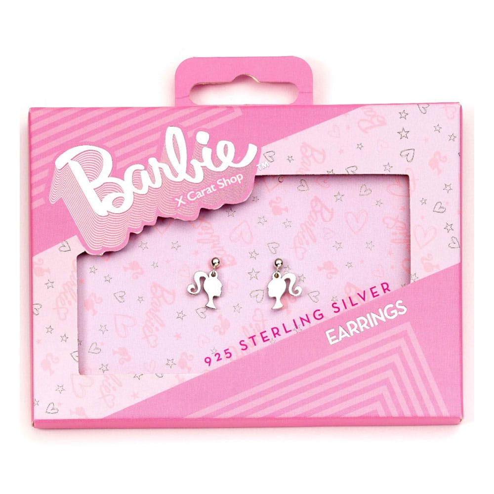 Barbie Stud Ohrringe Silhouette (Sterling Silber)